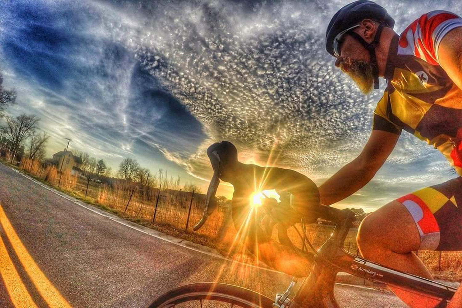 I was struck from behind by a pickup truck!