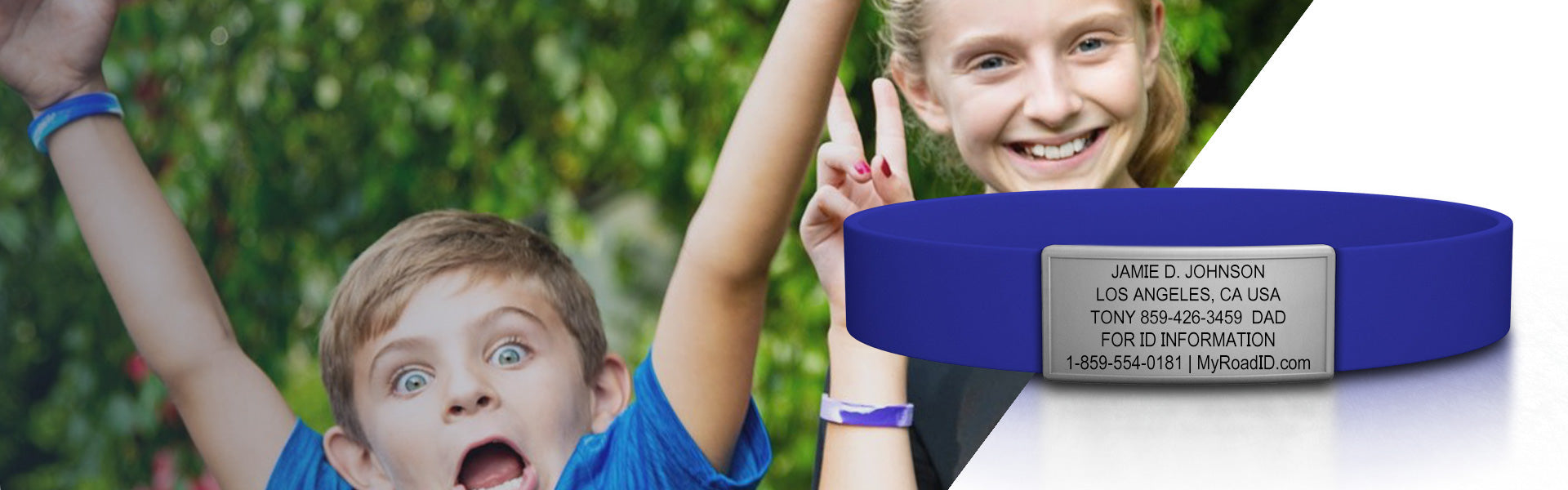 Kids ID Bracelets ROAD ID