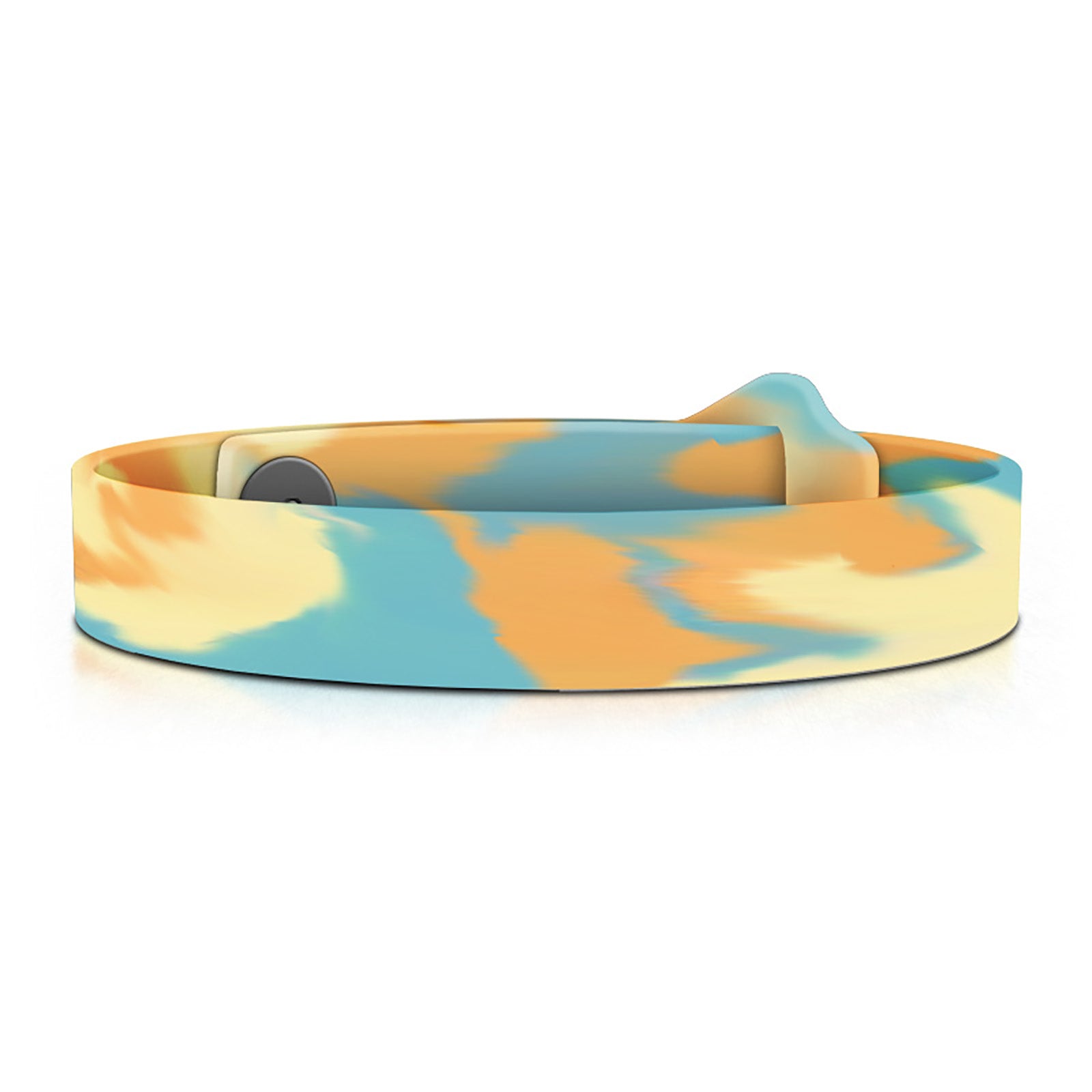 Kidsafe Bands Band Limited | Tropical Orange Tie Dye ROAD iD