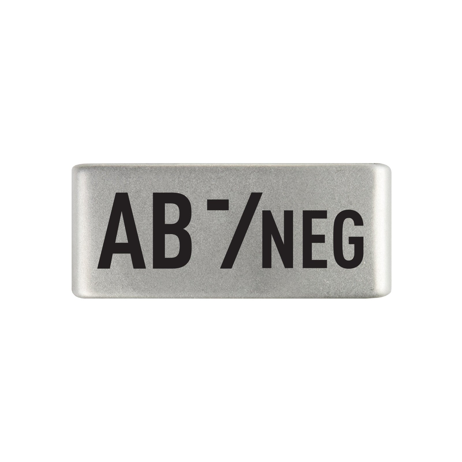 AB Negative Blood Type Badge Badge 13mm Slate ROAD iD