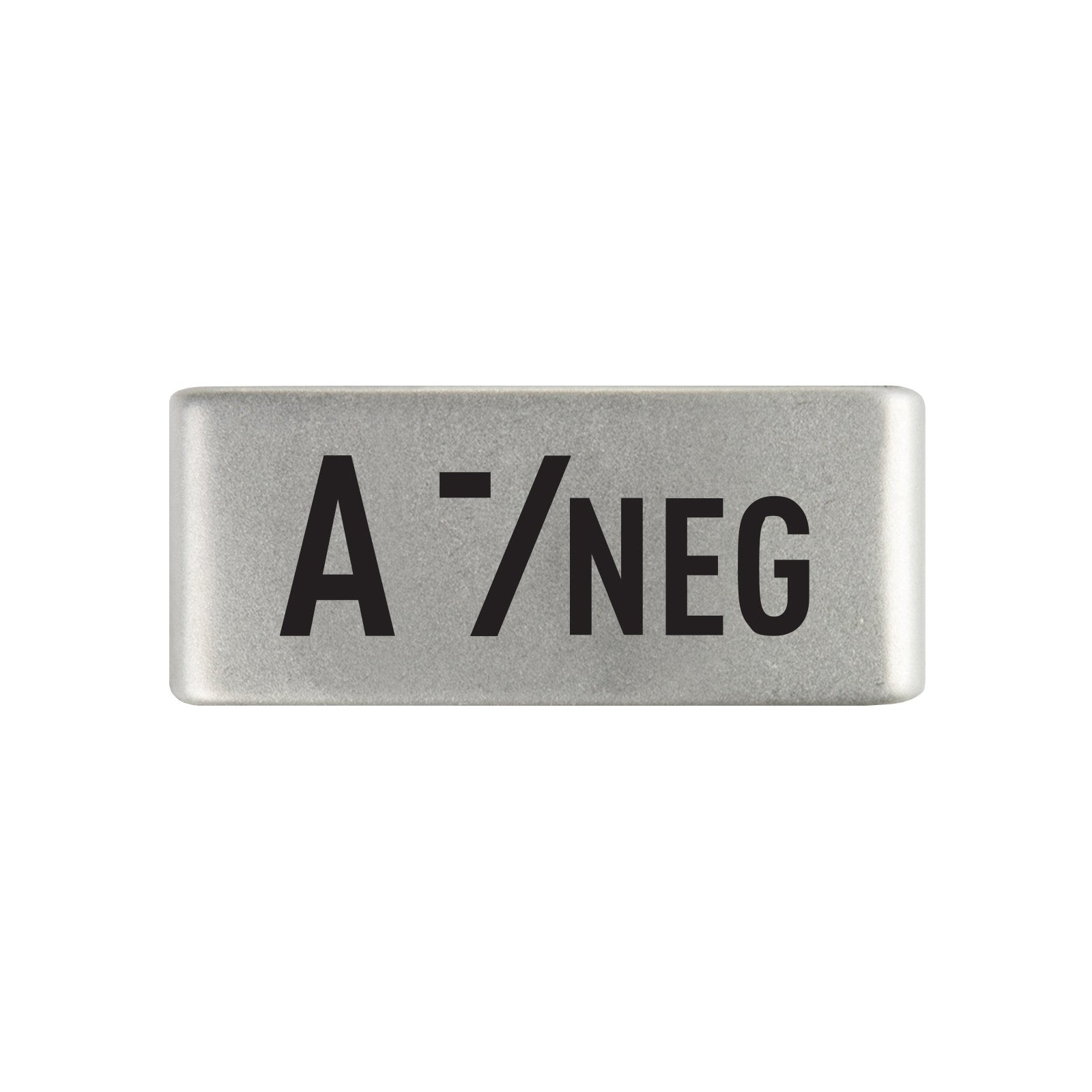 A Negative Blood Type Badge Badge 13mm Slate ROAD iD