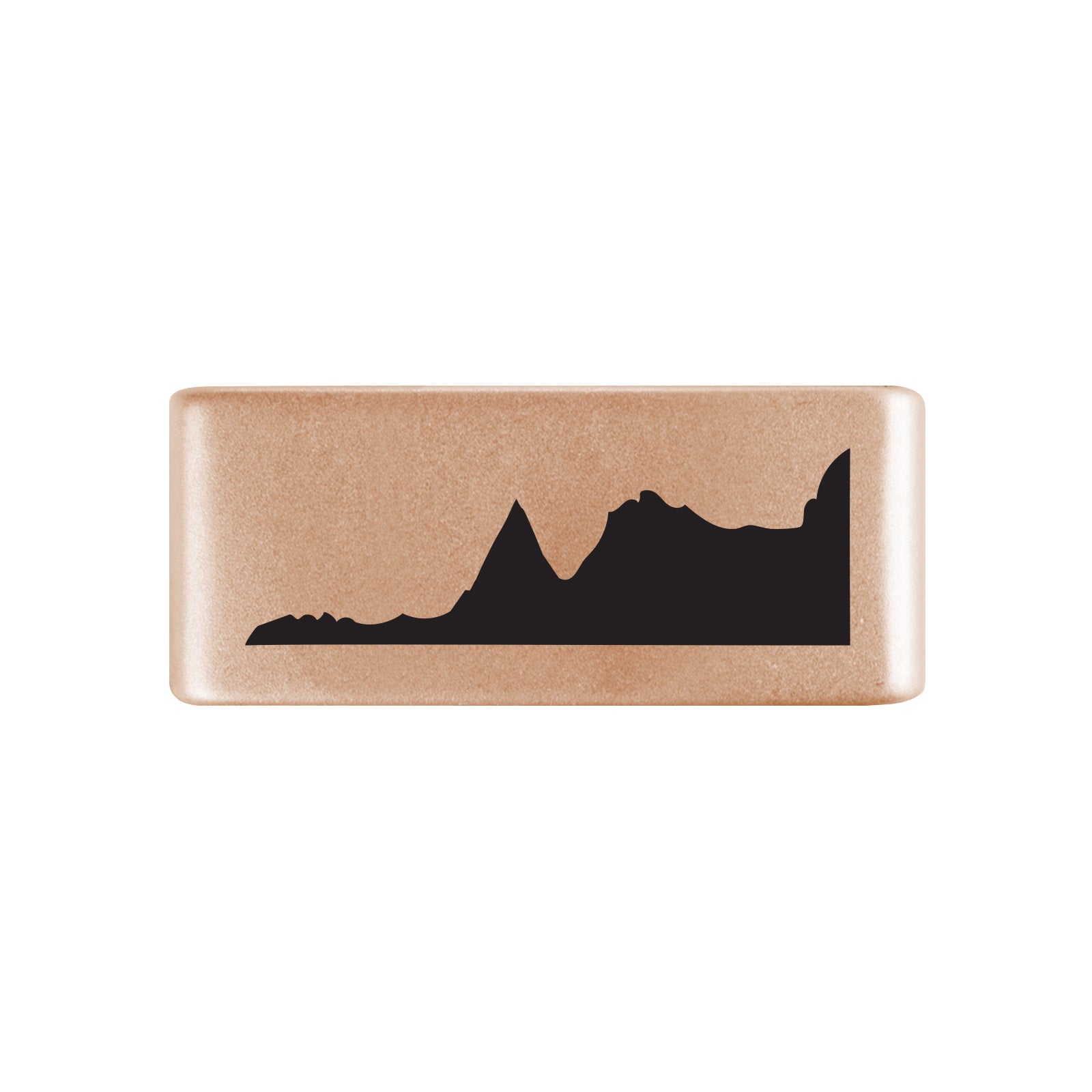 Badwater 135 Elevation Badge Badge 13mm Rose Gold ROAD iD