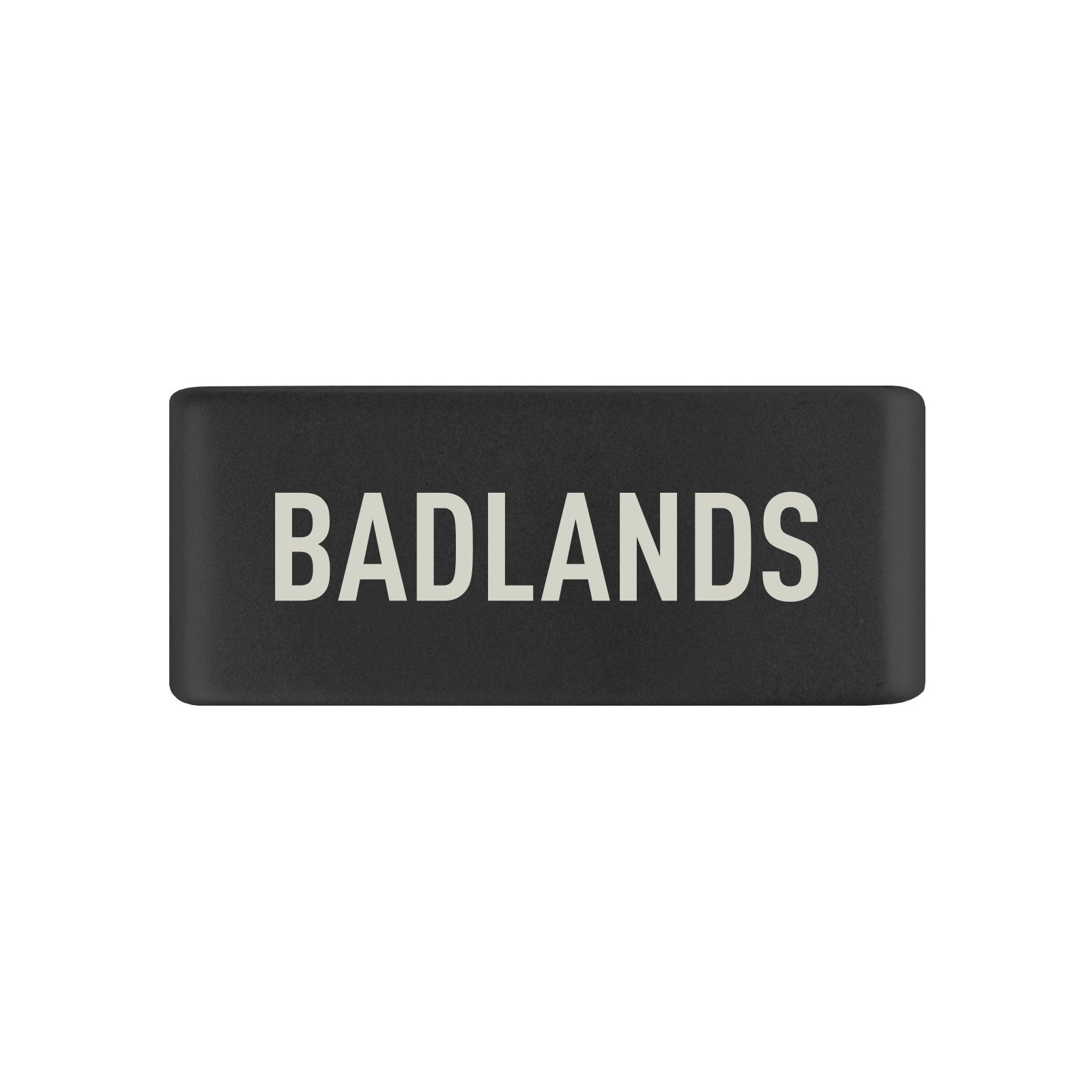 Badlands Badge Badge 13mm Graphite ROAD iD