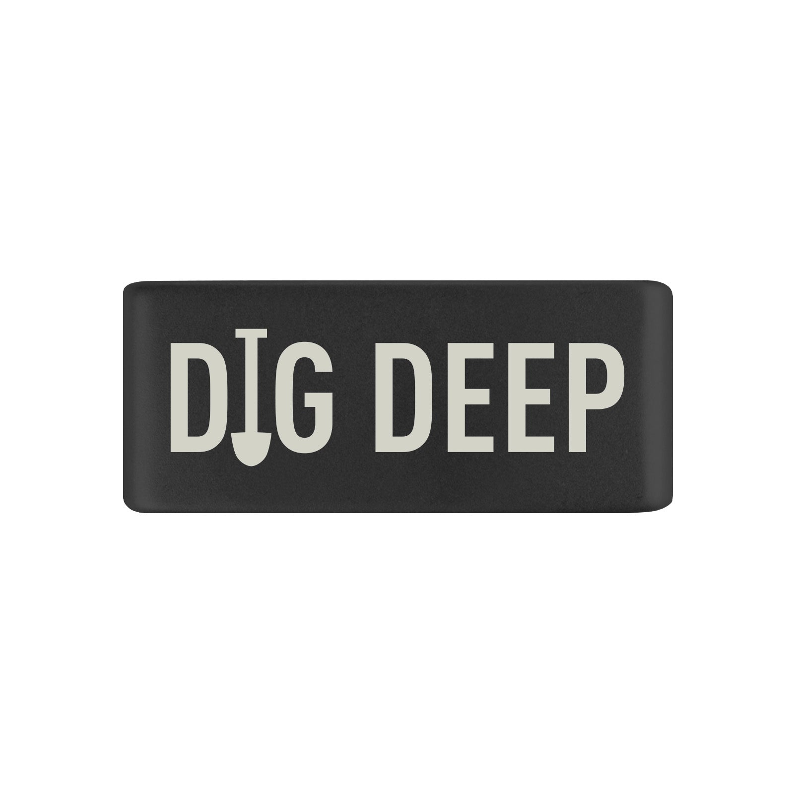 Dig Deep Badge Badge 13mm Graphite ROAD iD