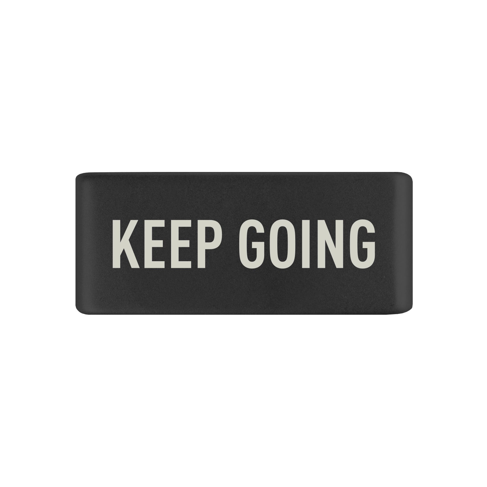 Keep Going Badge Badge 13mm Graphite ROAD iD