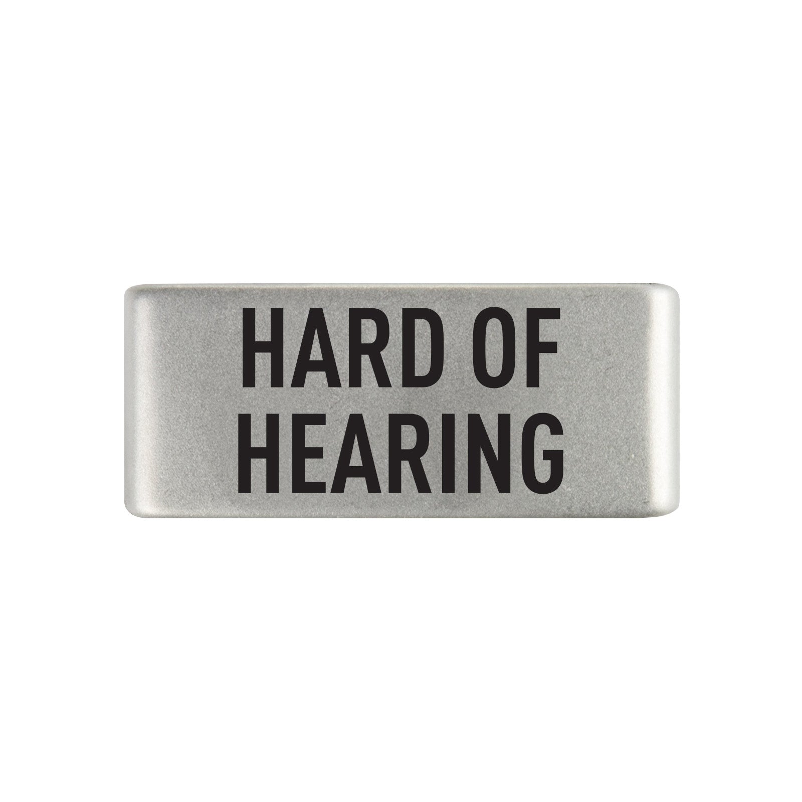Hard of Hearing Badge Badge 13mm Slate ROAD iD