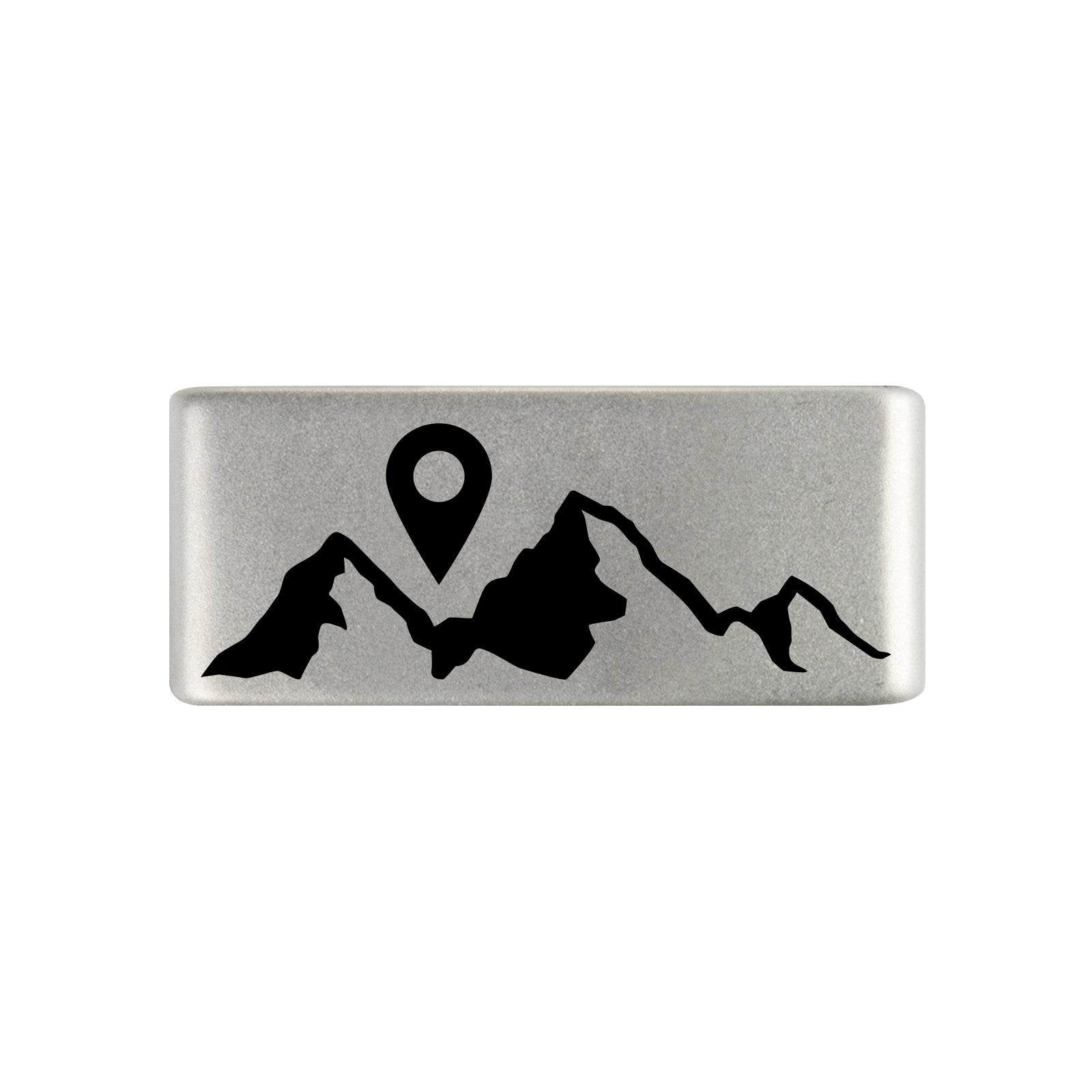 Location Mountains Badge Badge 13mm Slate ROAD iD