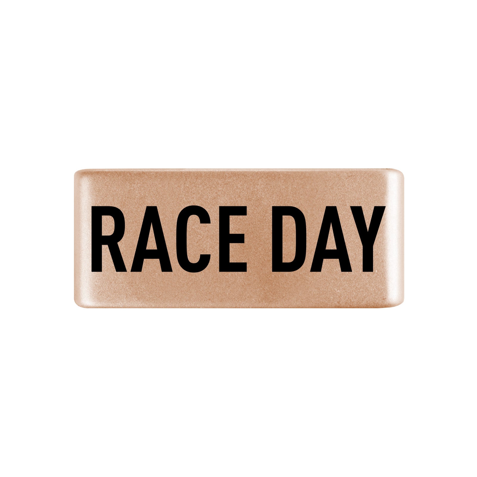 Race Day Badge Badge 13mm Rose Gold ROAD iD