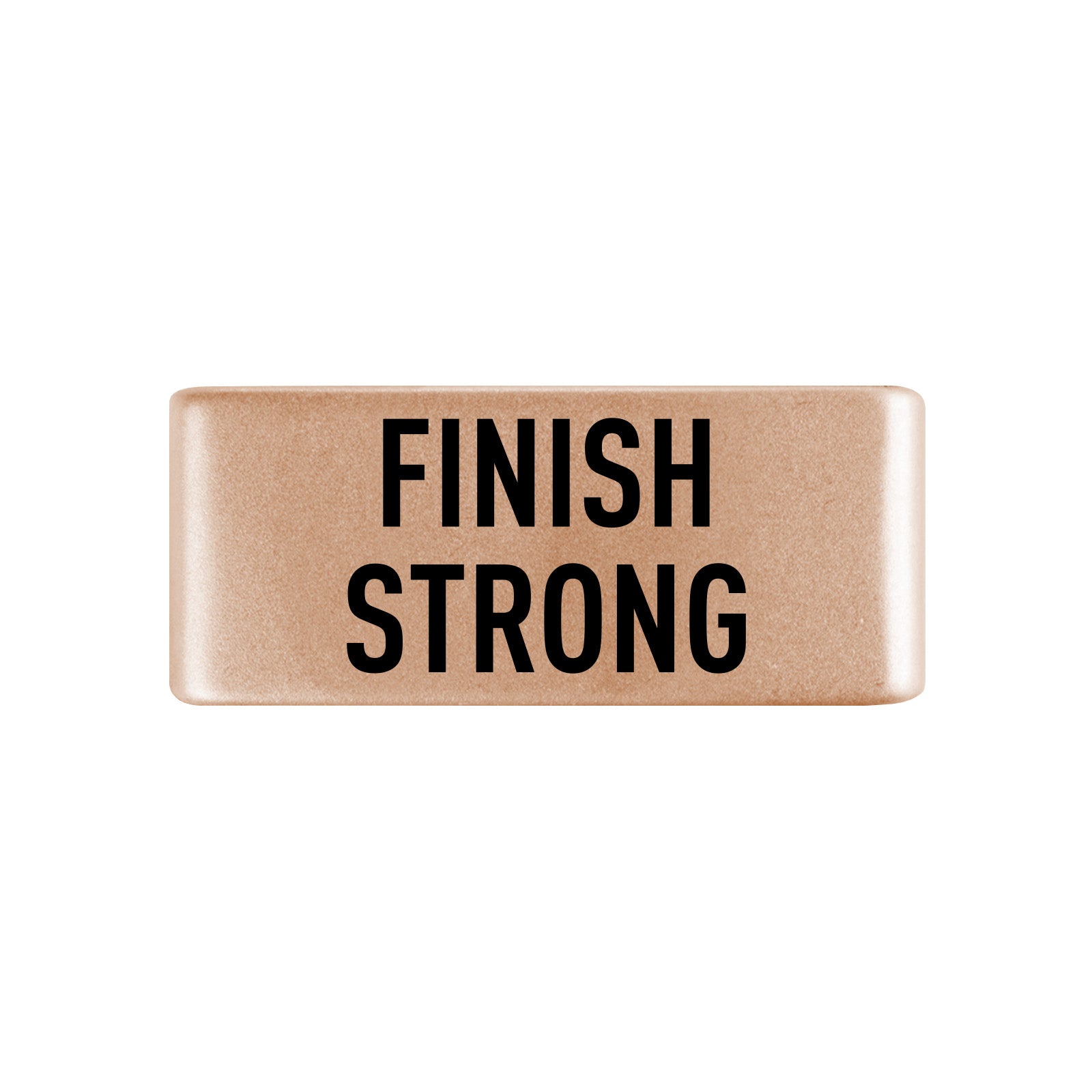 Finish Strong Badge Badge 13mm Rose Gold ROAD iD
