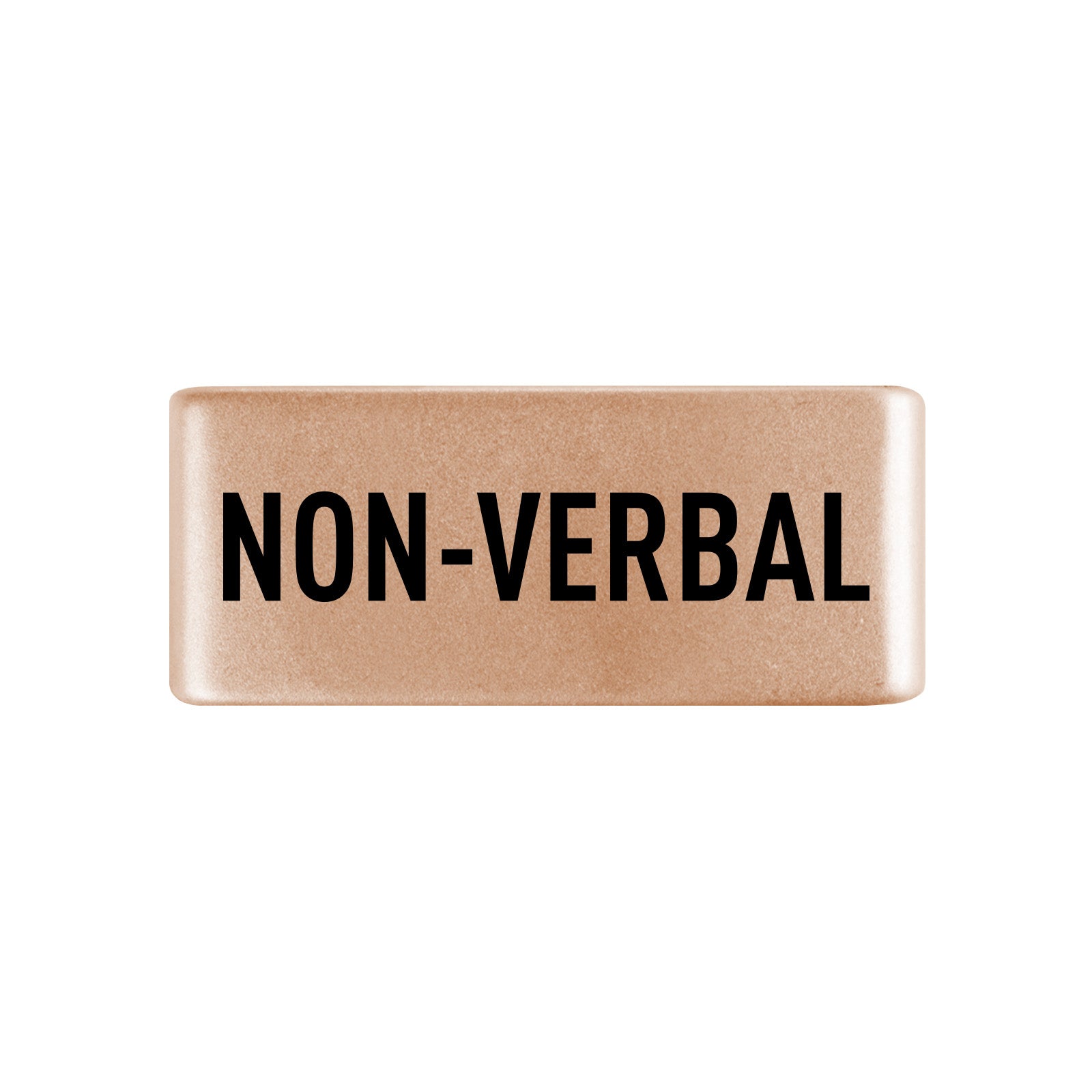 Non-Verbal Badge Badge 13mm Rose Gold ROAD iD