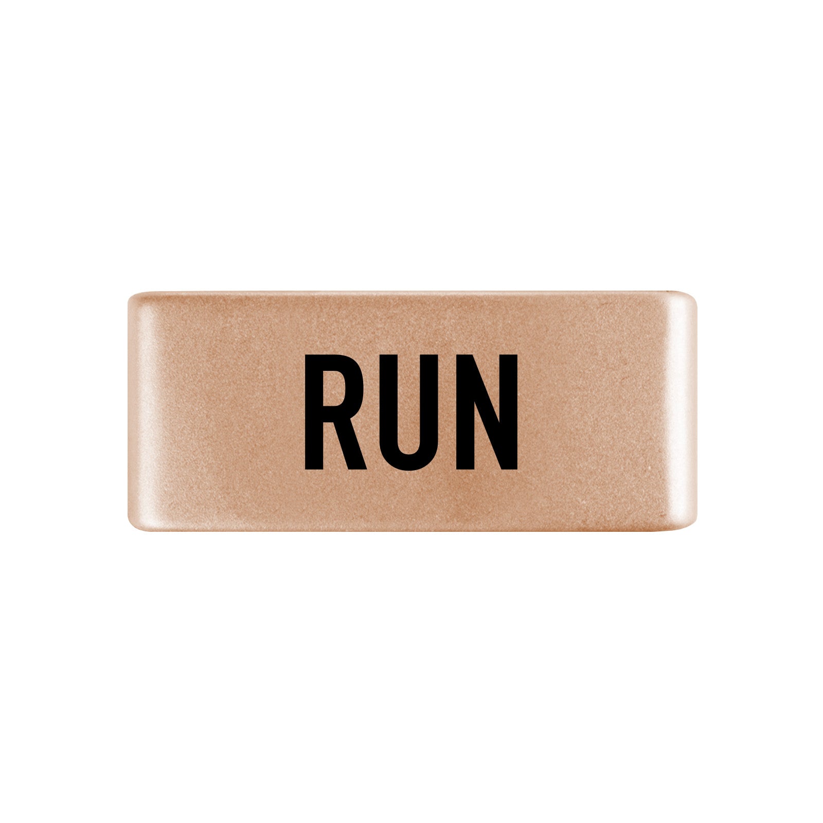 Run Badge Badge 13mm Rose Gold ROAD iD