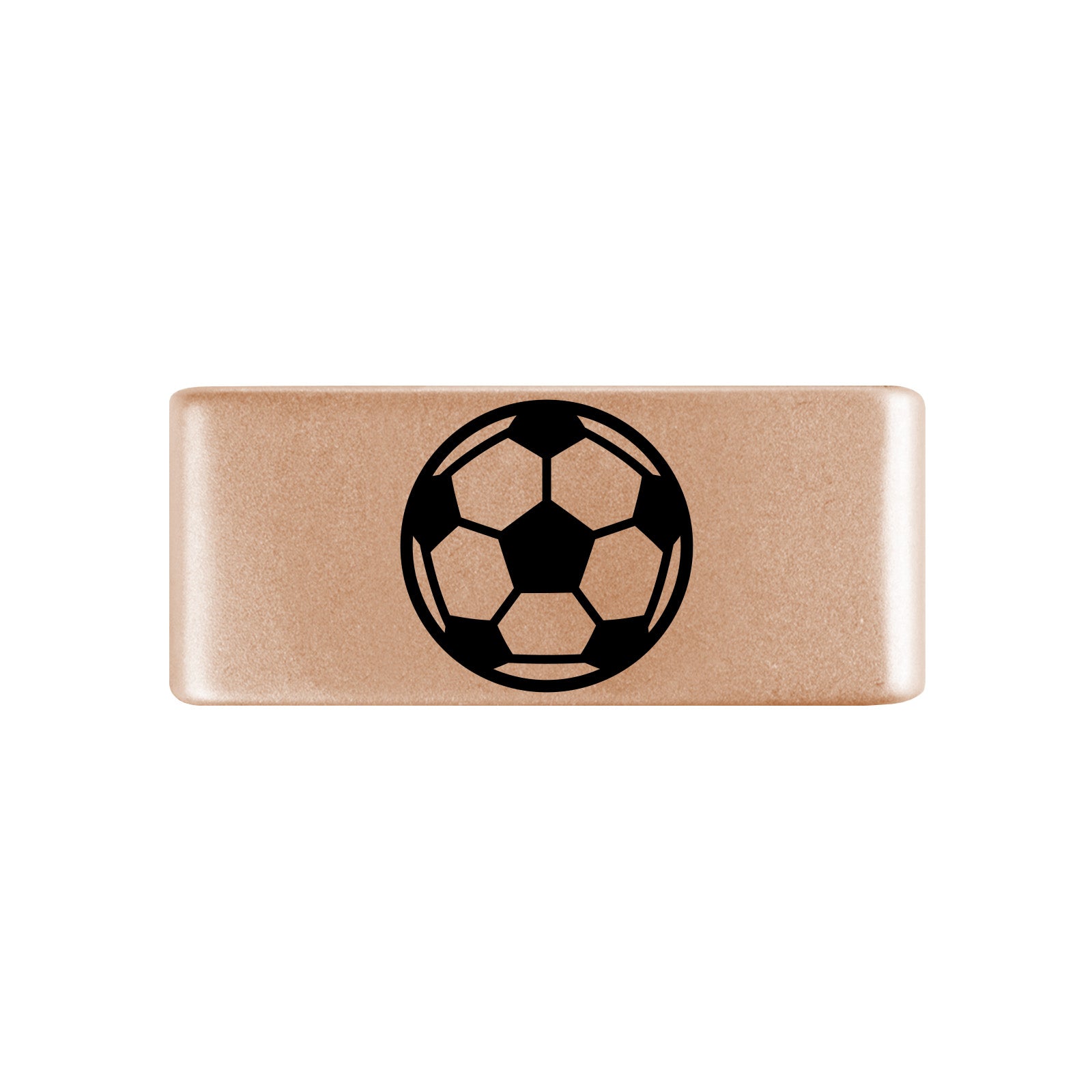 Soccer Badge Badge 13mm Rose Gold ROAD iD