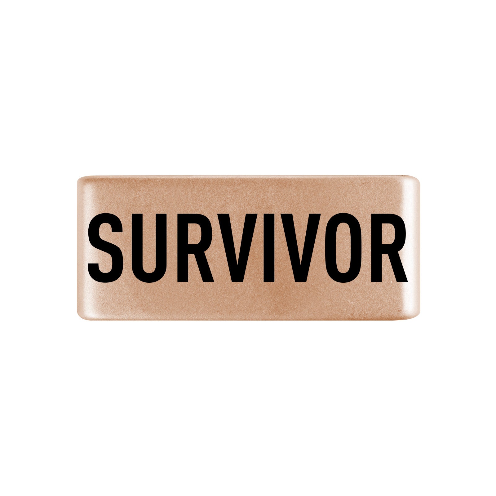 Survivor Badge Badge 13mm Rose Gold ROAD iD