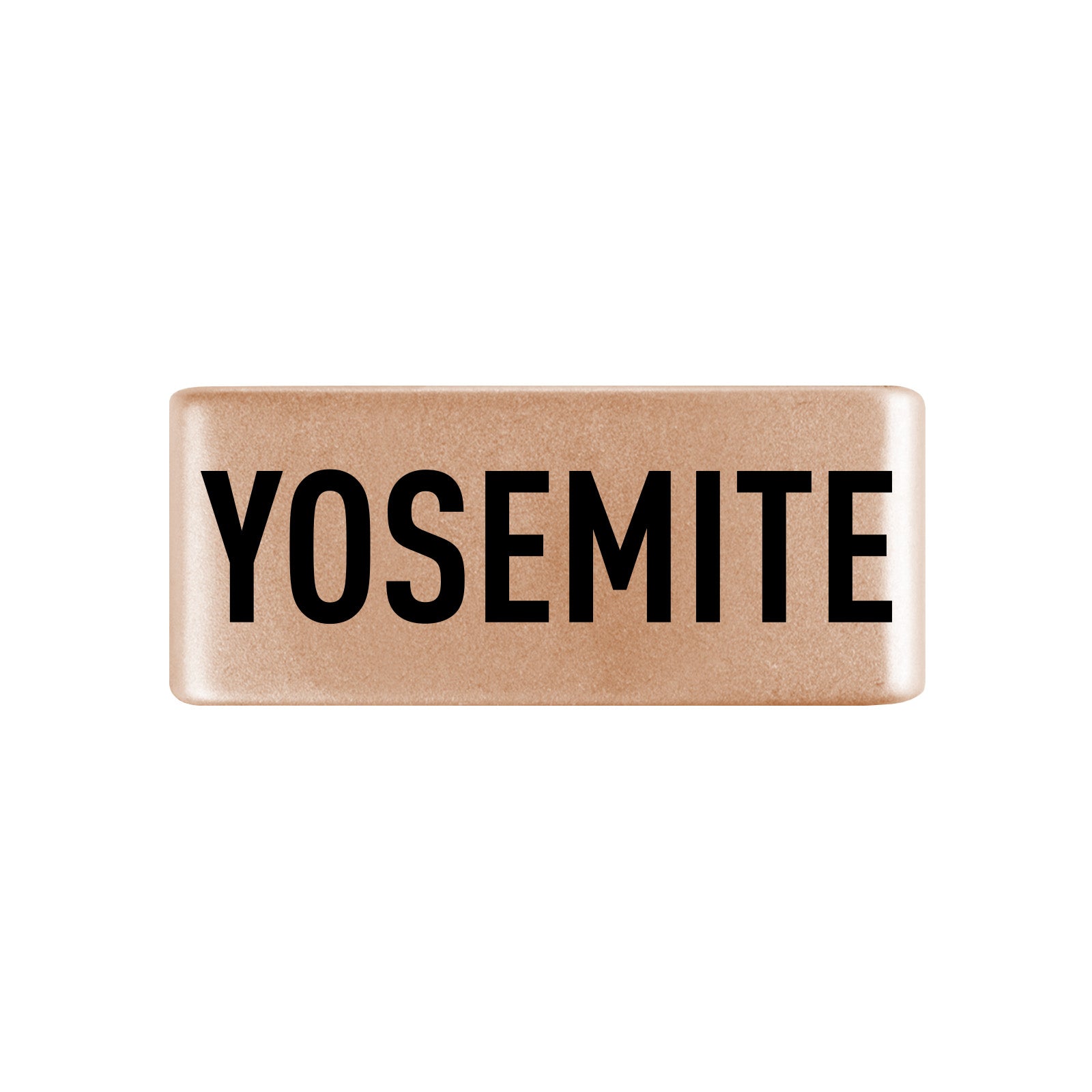 Yosemite Badge Badge 13mm Rose Gold ROAD iD