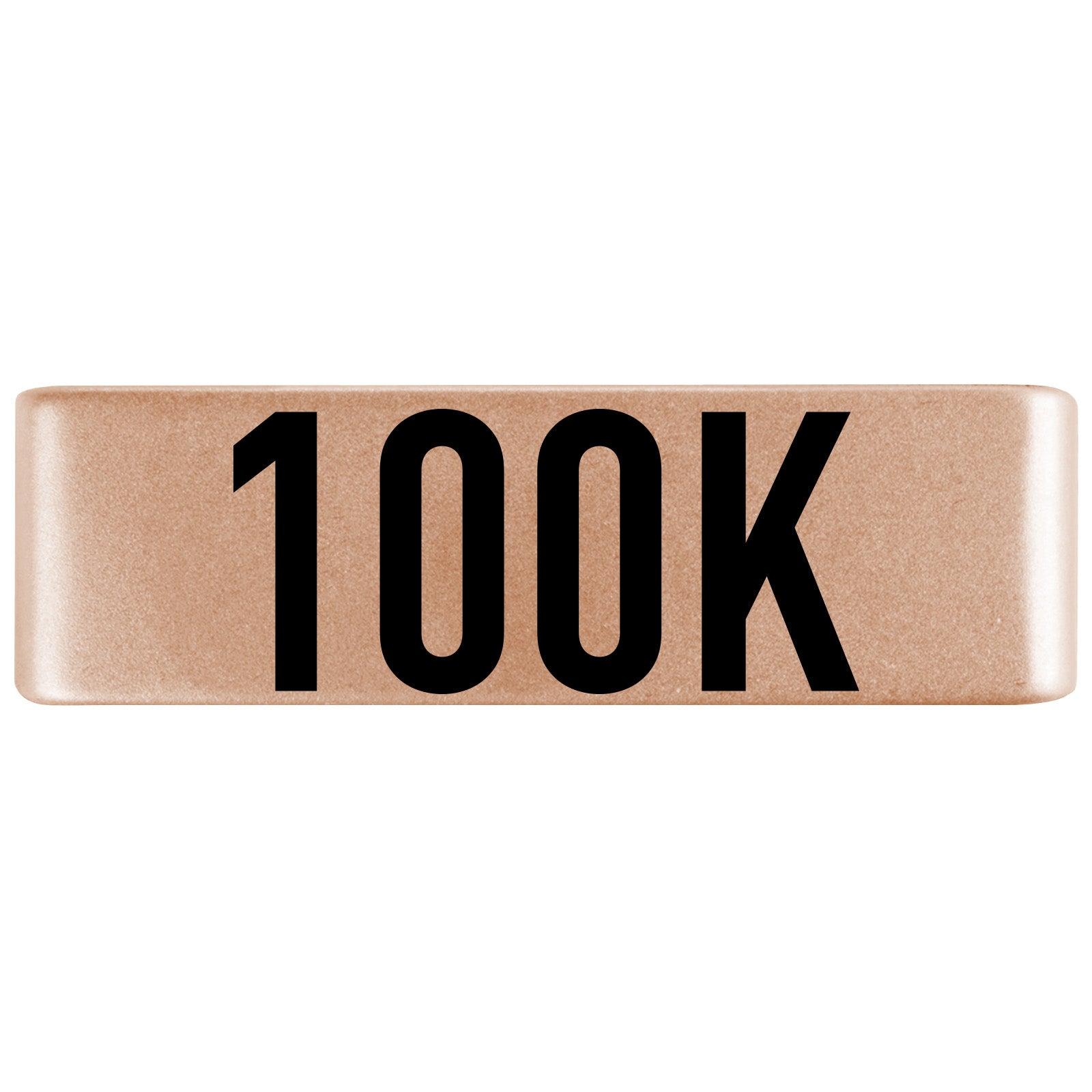 100k Badge Badge 19mm Rose Gold ROAD iD