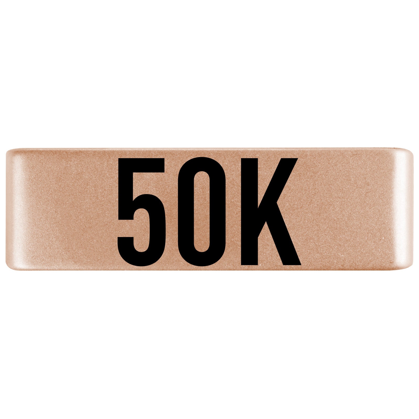 50k Badge Badge 19mm Rose Gold ROAD iD