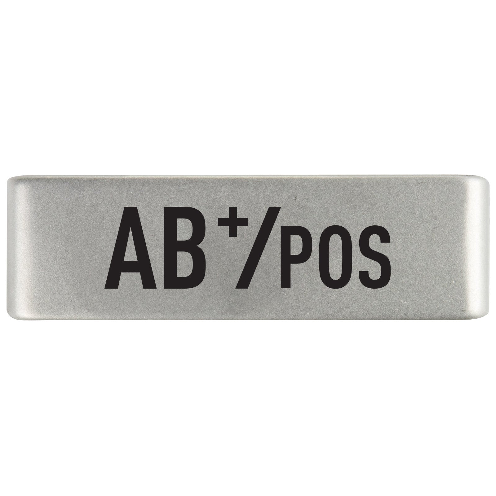 AB Positive Blood Type Badge Badge 19mm Slate ROAD iD