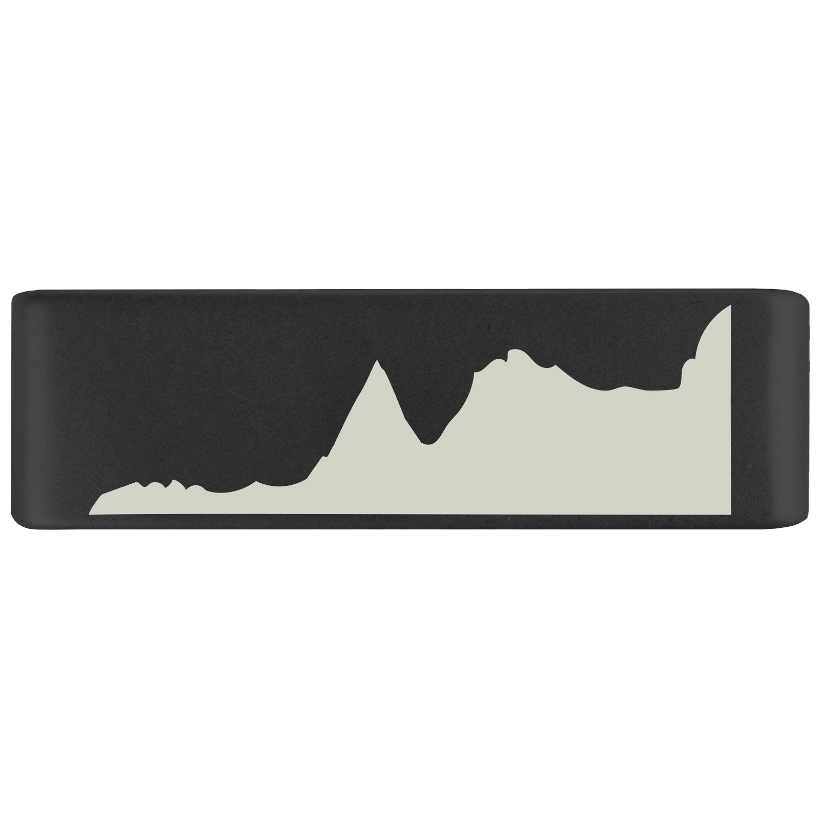 Badwater 135 Elevation Badge Badge 19mm Graphite ROAD iD
