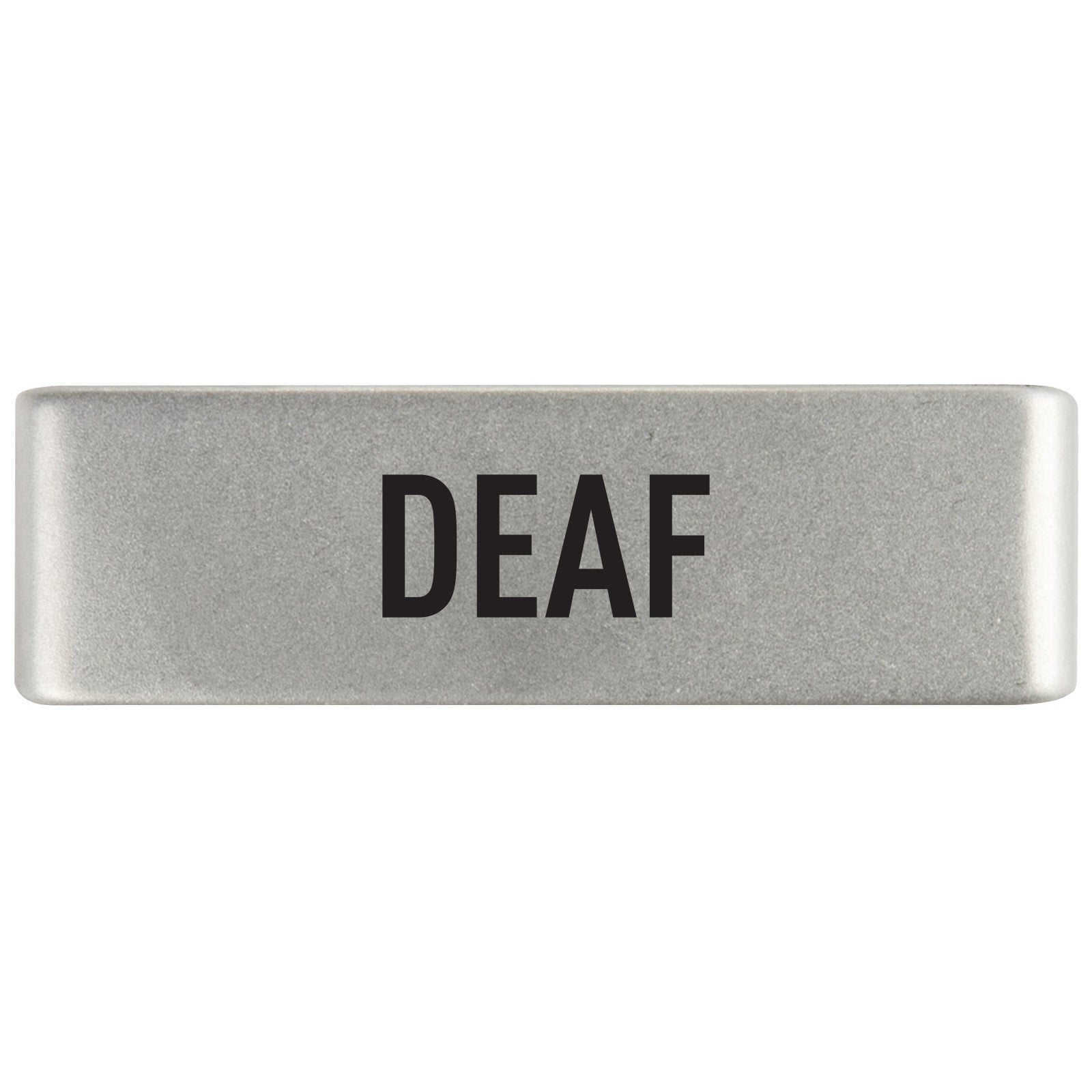 Deaf Badge Badge 19mm Slate ROAD iD