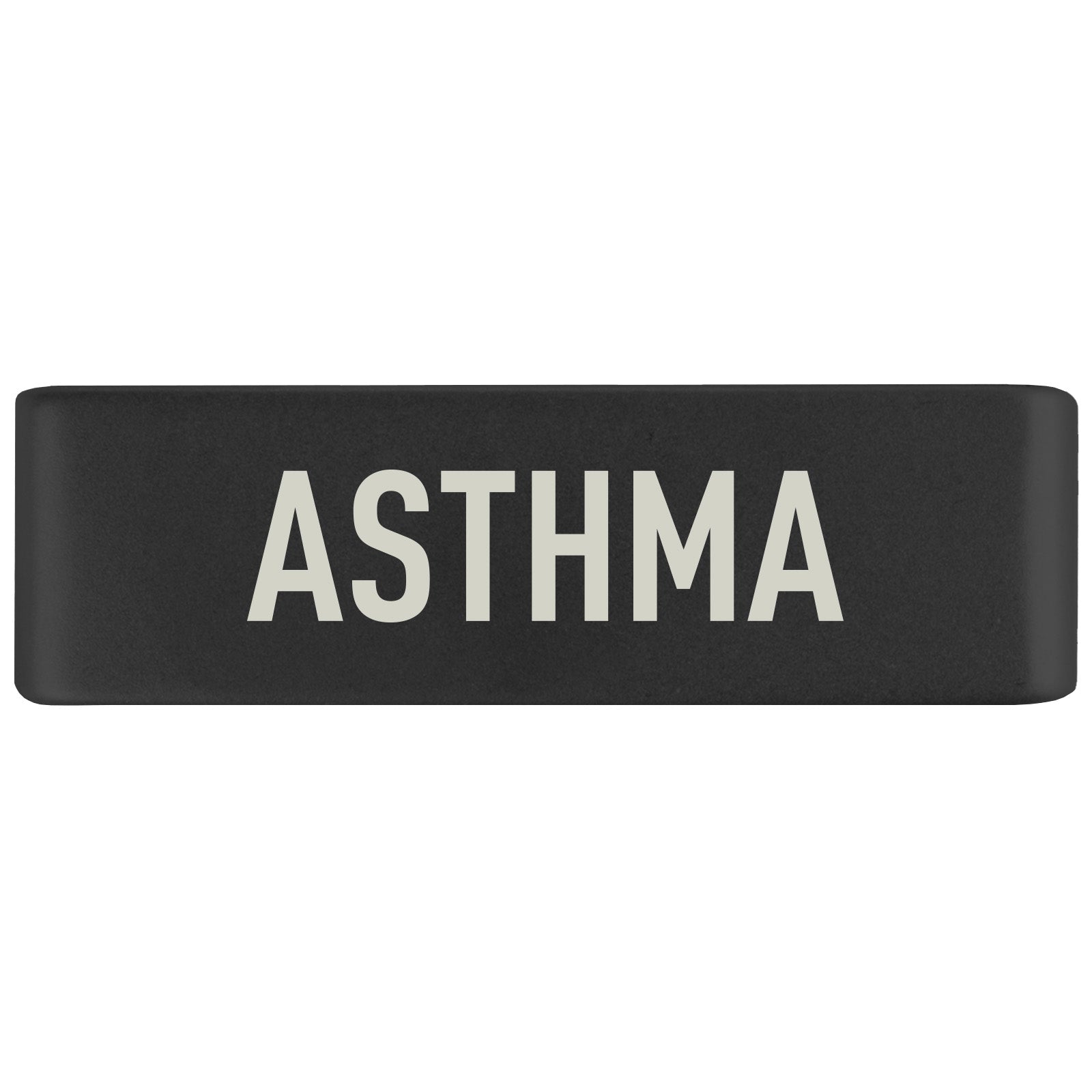 Asthma Badge Badge 19mm Graphite ROAD iD