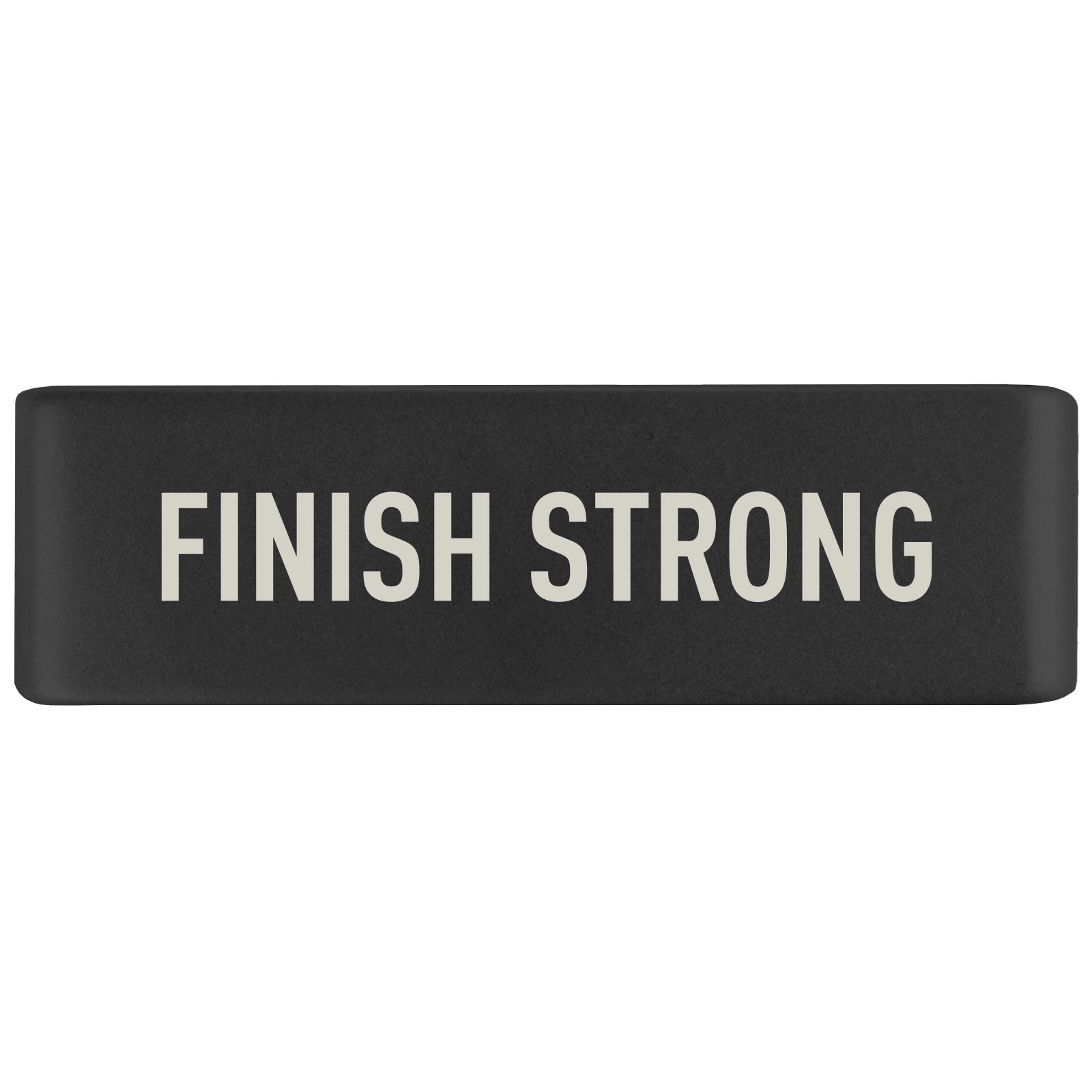 Finish Strong Badge Badge 19mm Graphite ROAD iD