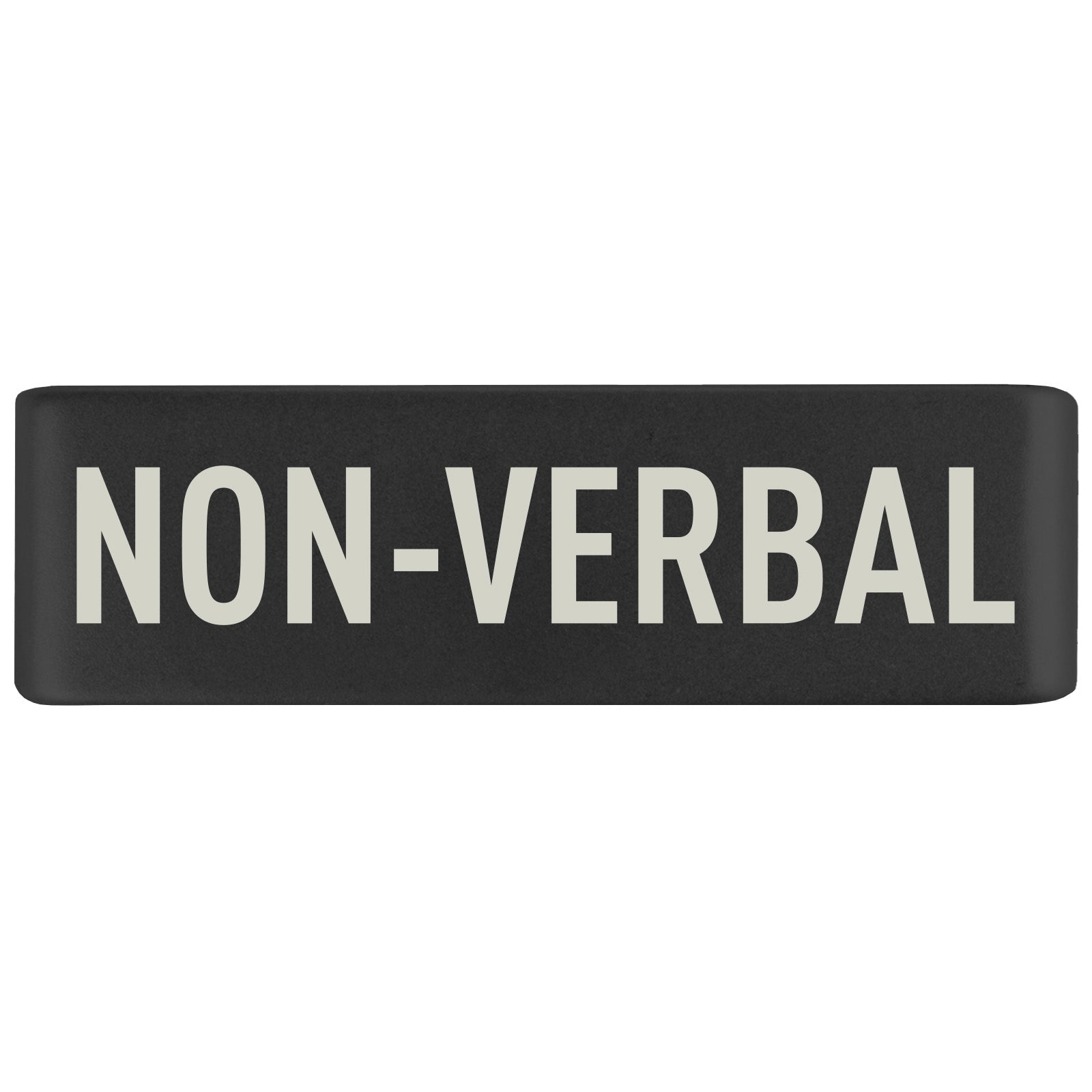 Non-Verbal Badge Badge 19mm Graphite ROAD iD