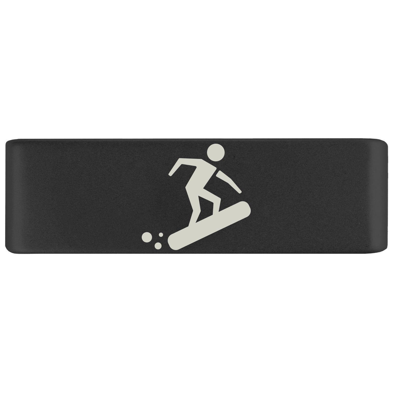 Snowboard Badge Badge 19mm Graphite ROAD iD