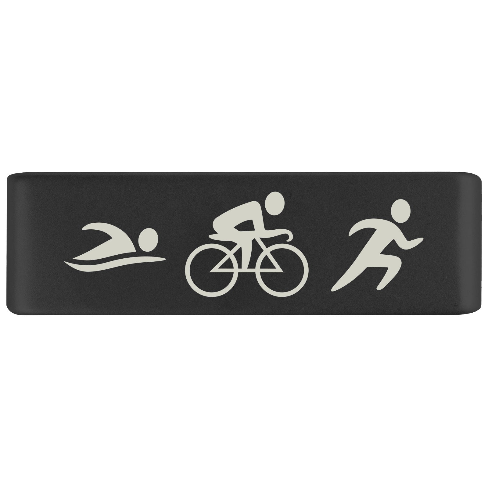 Tri Icons Badge Badge 19mm Graphite ROAD iD