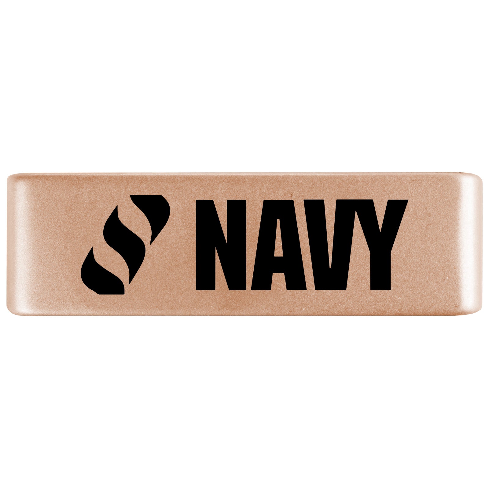 Navy Badge Badge 19mm Rose Gold ROAD iD
