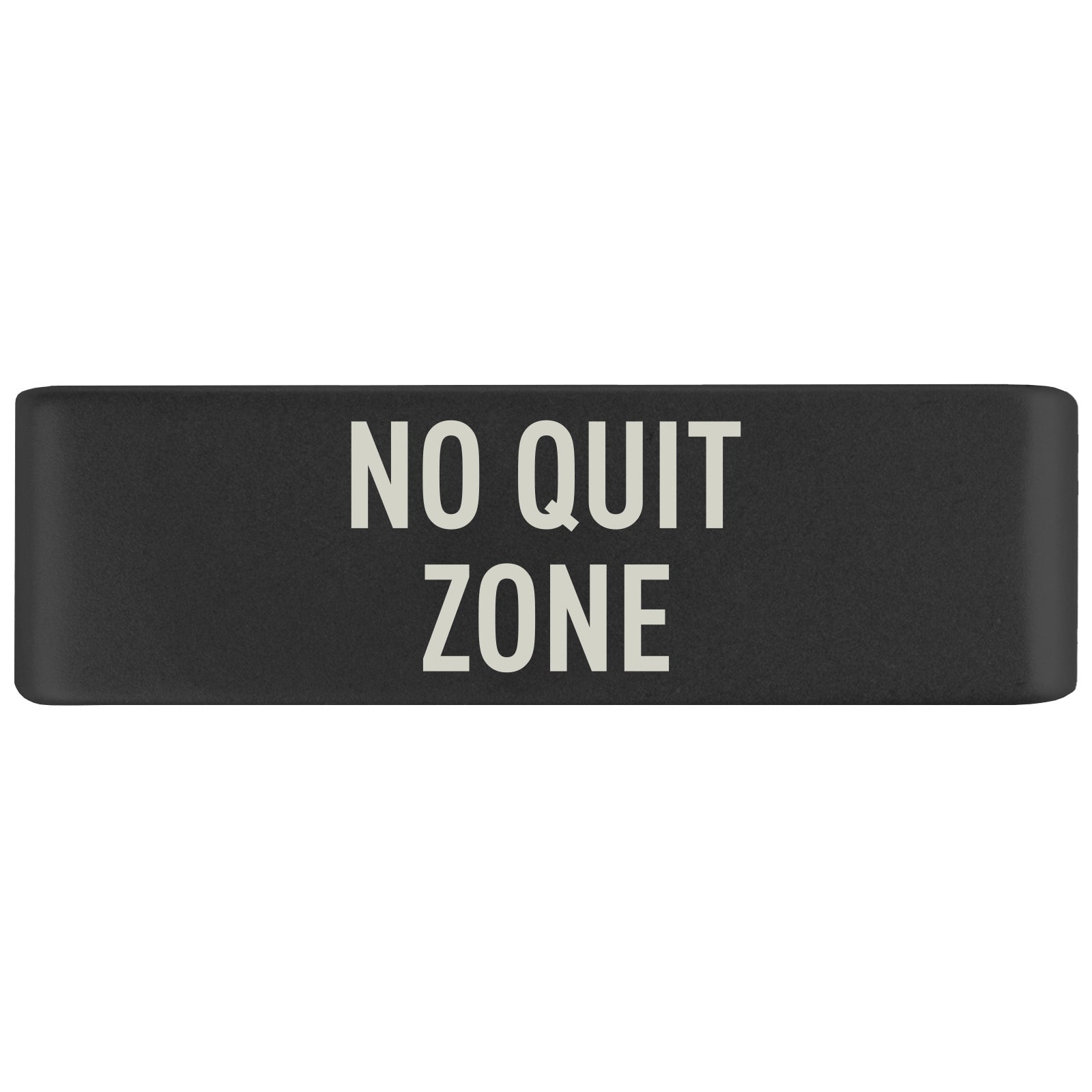 No Quit Zone Badge Badge 19mm Graphite ROAD iD