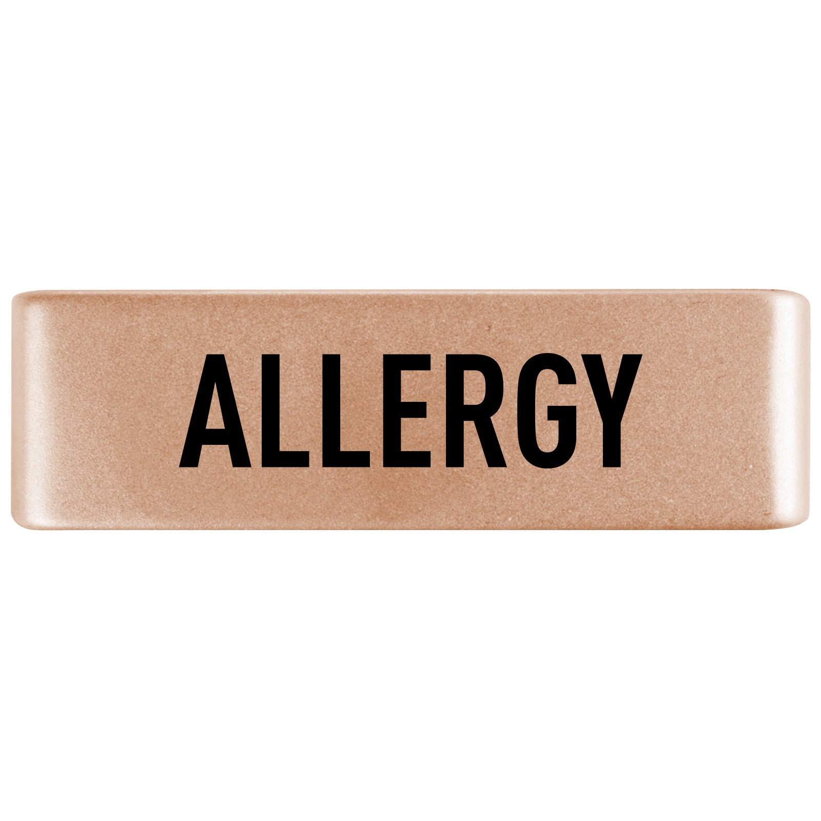Allergy Badge Badge 19mm Rose Gold ROAD iD