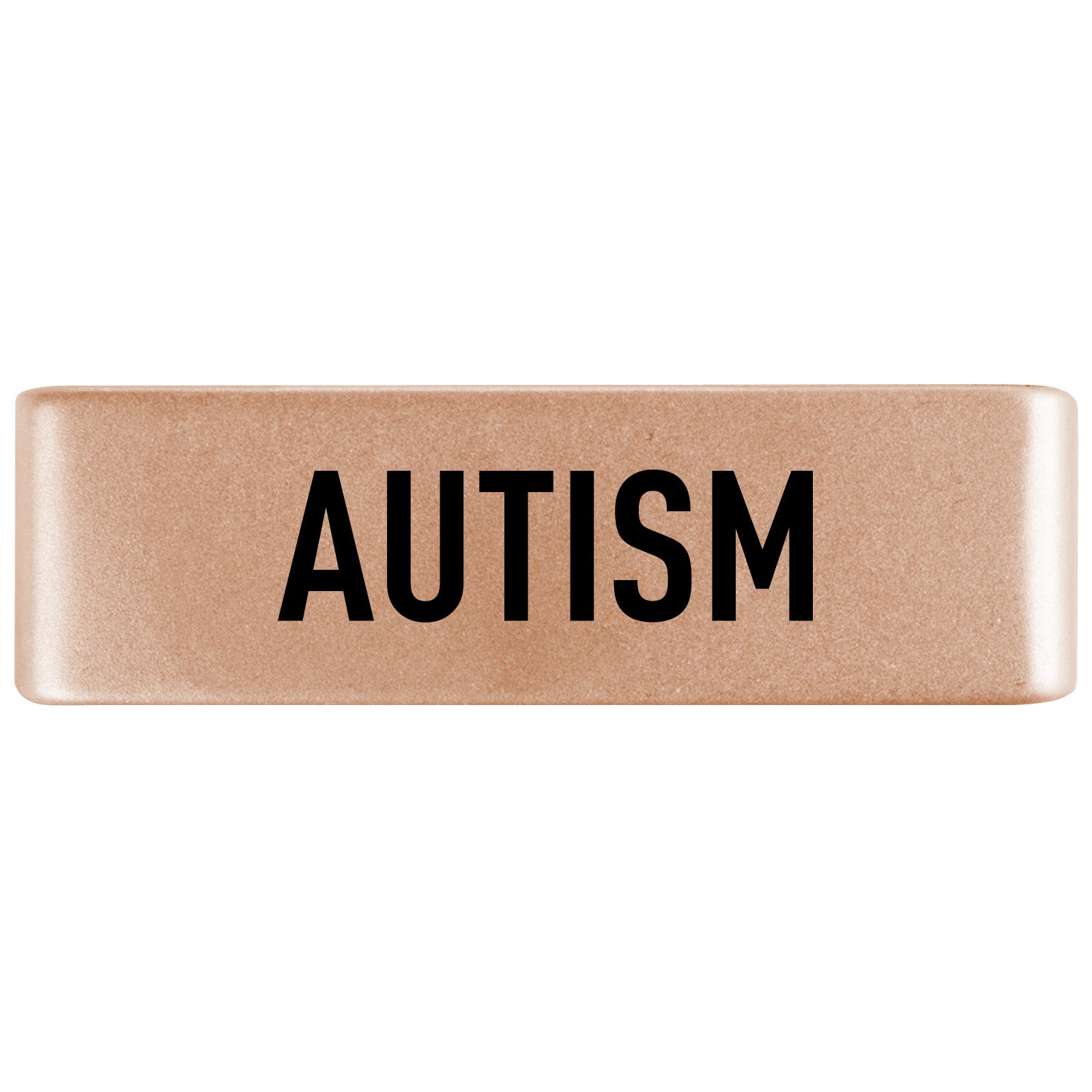 Autism Badge Badge 19mm Rose Gold ROAD iD