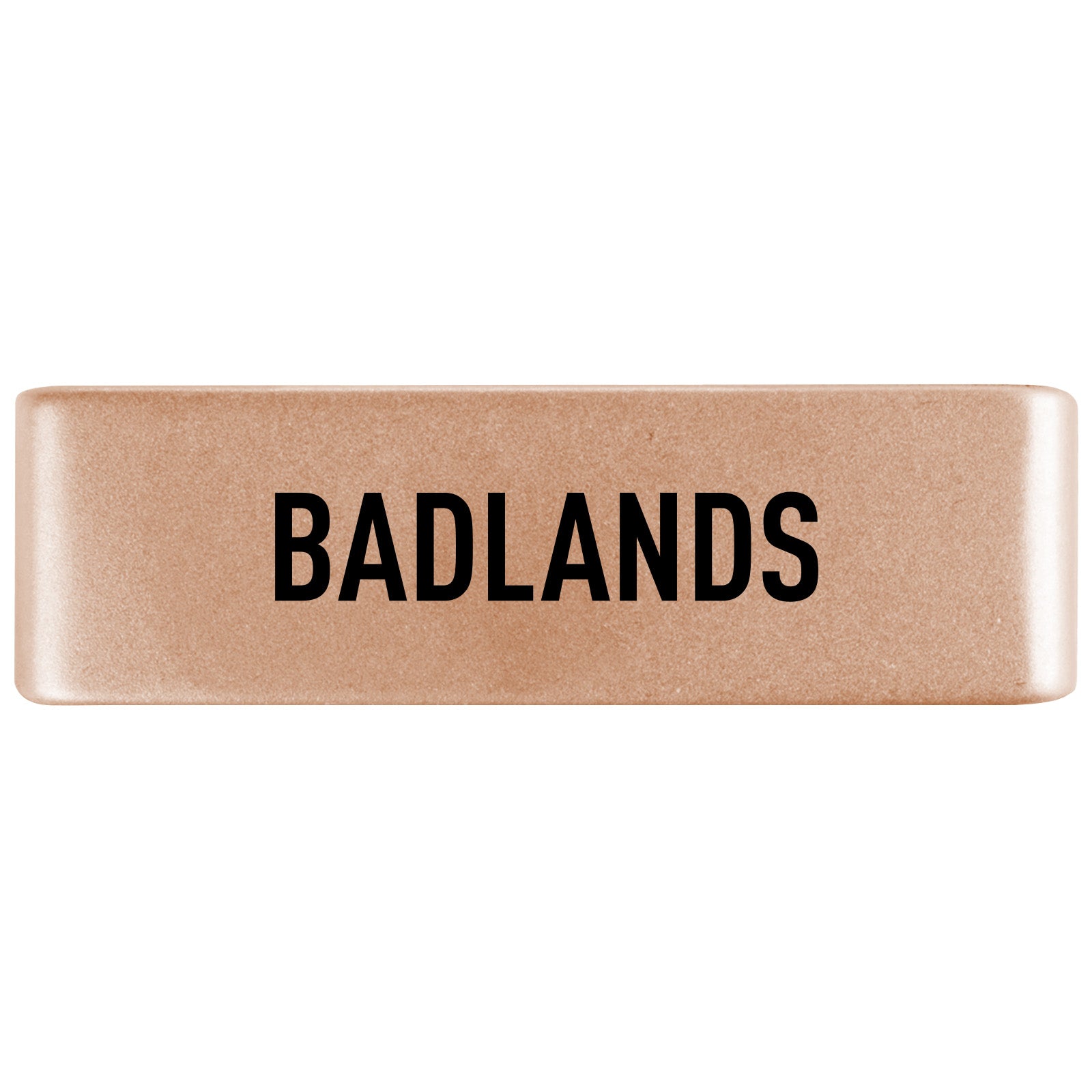 Badlands Badge Badge 19mm Rose Gold ROAD iD