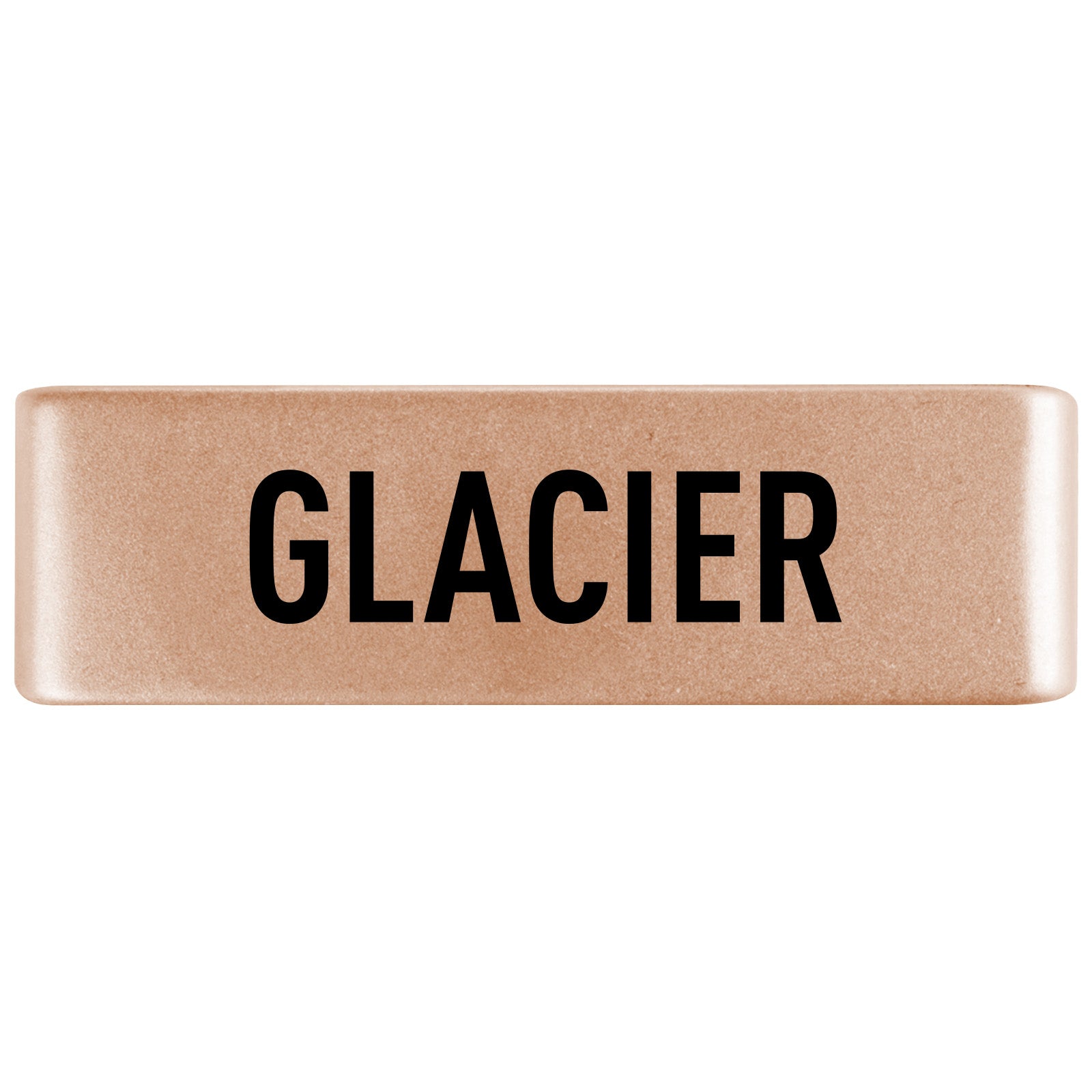 Glacier Badge Badge 19mm Rose Gold ROAD iD