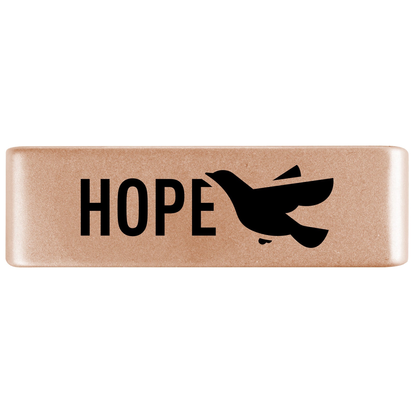 Hope Badge Badge 19mm Rose Gold ROAD iD