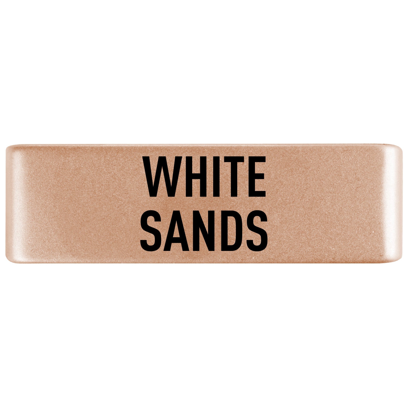 White Sands Badge Badge 19mm Rose Gold ROAD iD