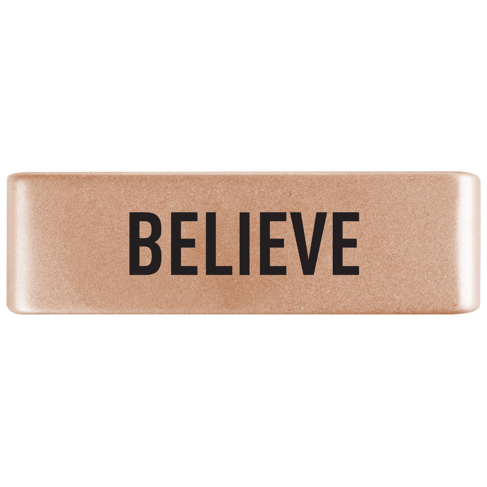 Believe Badge Badge 19mm Rose Gold ROAD iD