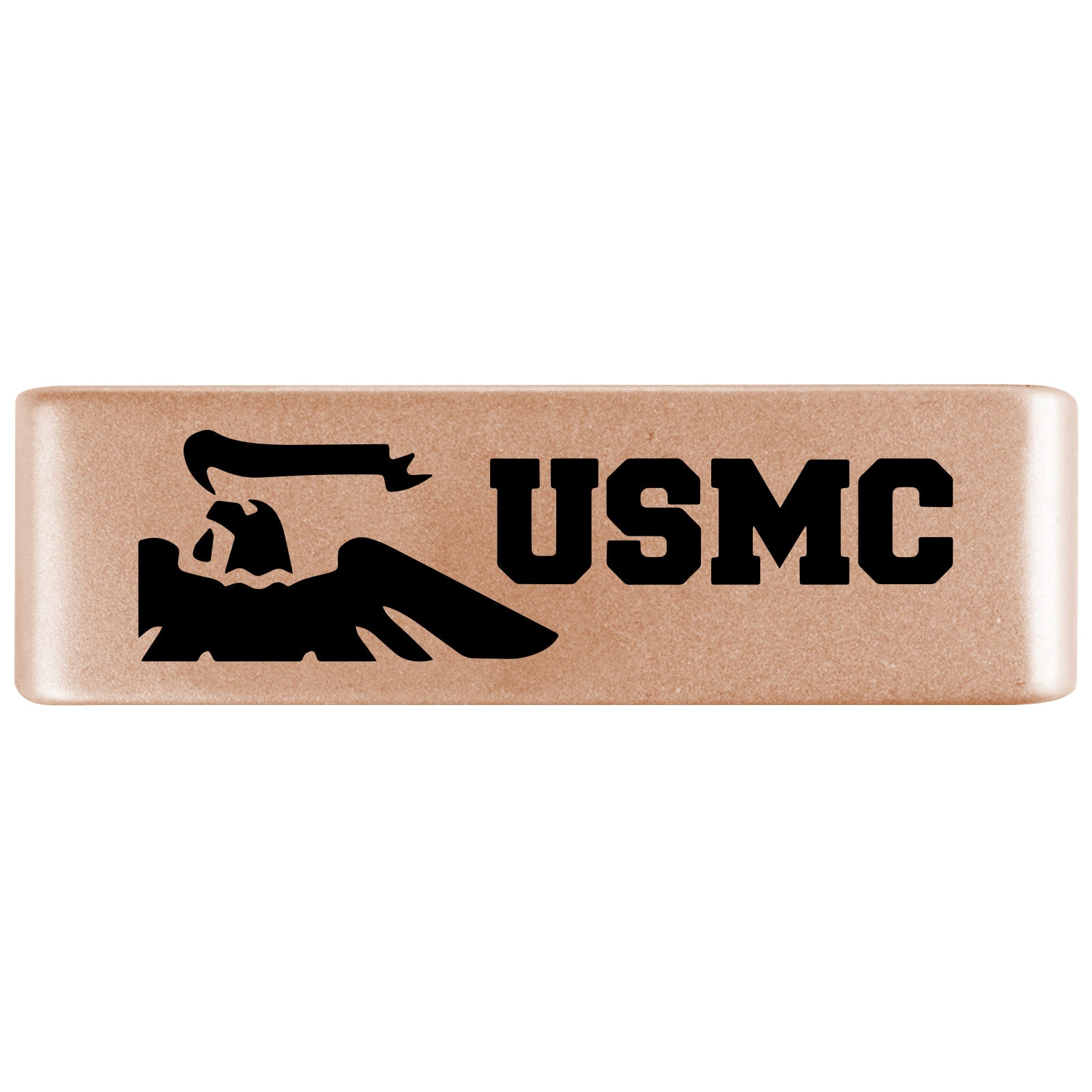 Marine Corps Badge Badge 19mm Rose Gold ROAD iD