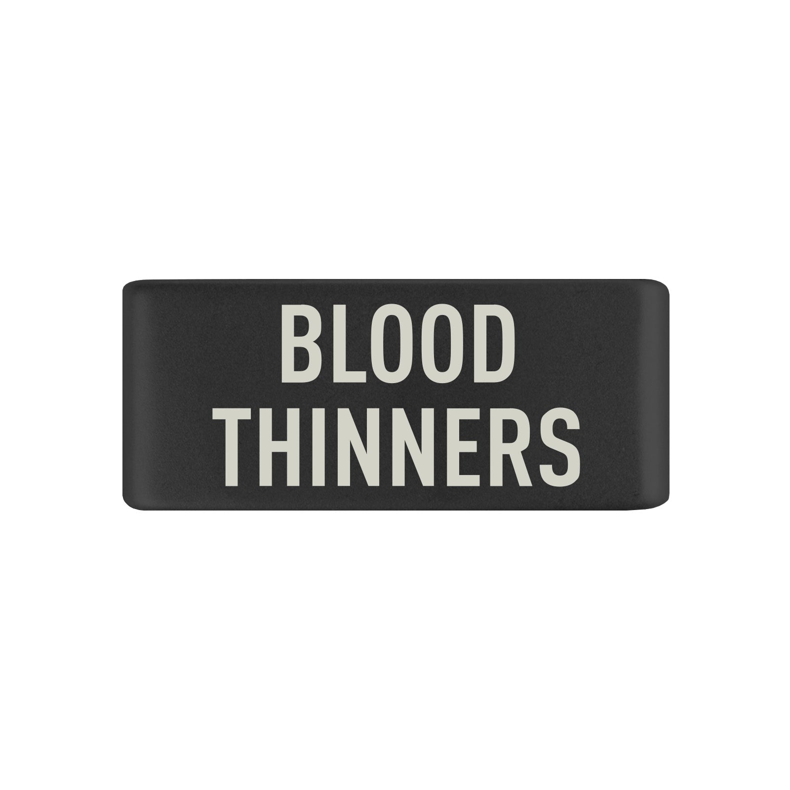 Blood Thinners Badge Badge 13mm Graphite ROAD iD