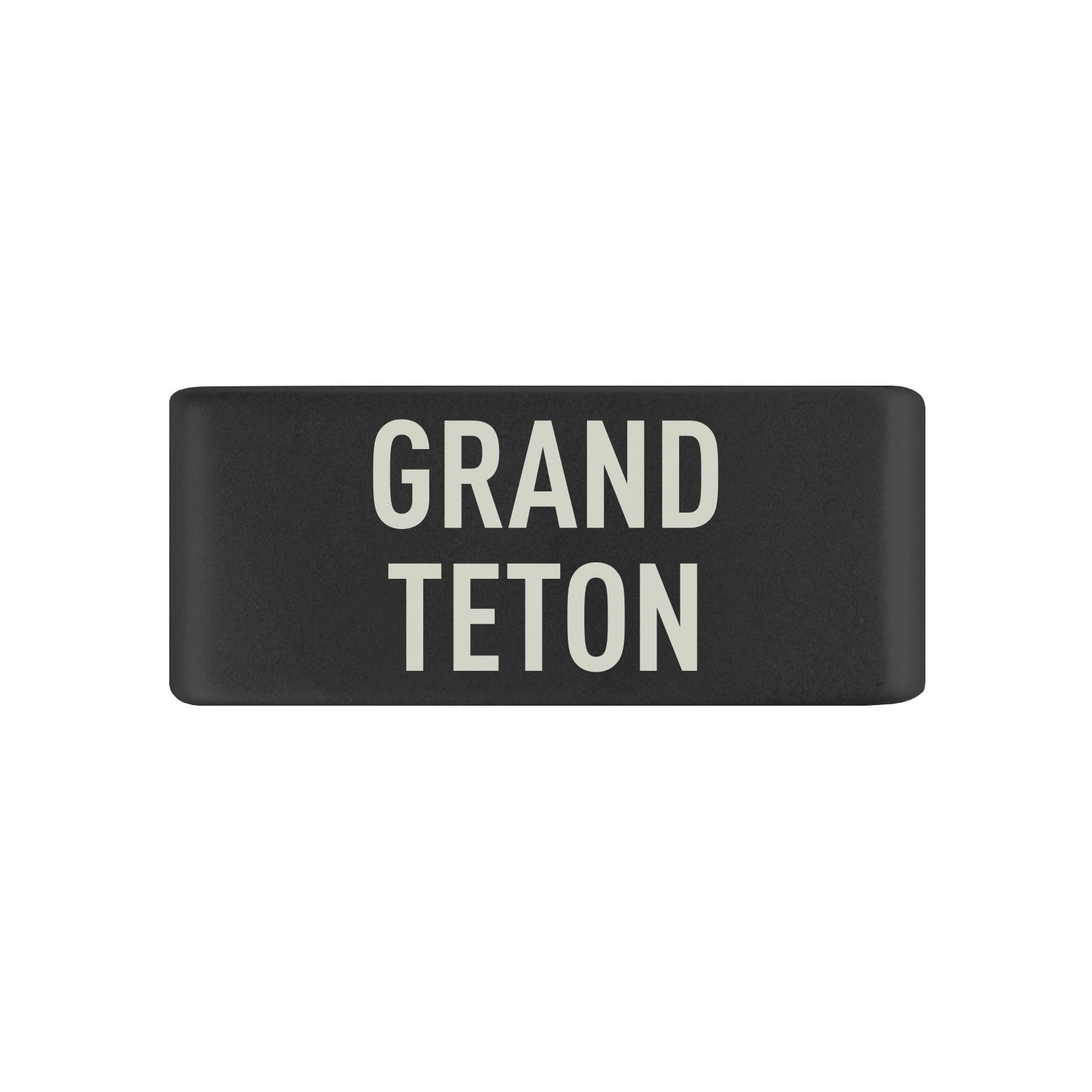 Grand Teton Badge Badge 13mm Graphite ROAD iD