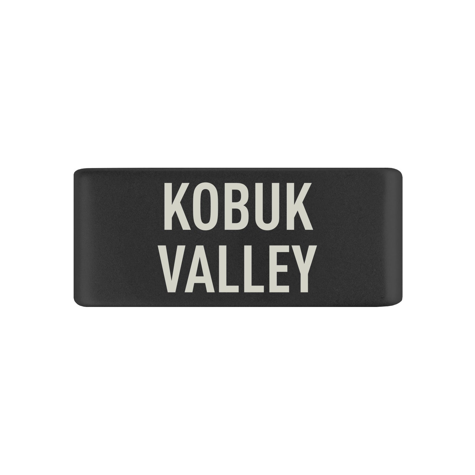 Kobuk Valley Badge Badge 13mm Graphite ROAD iD