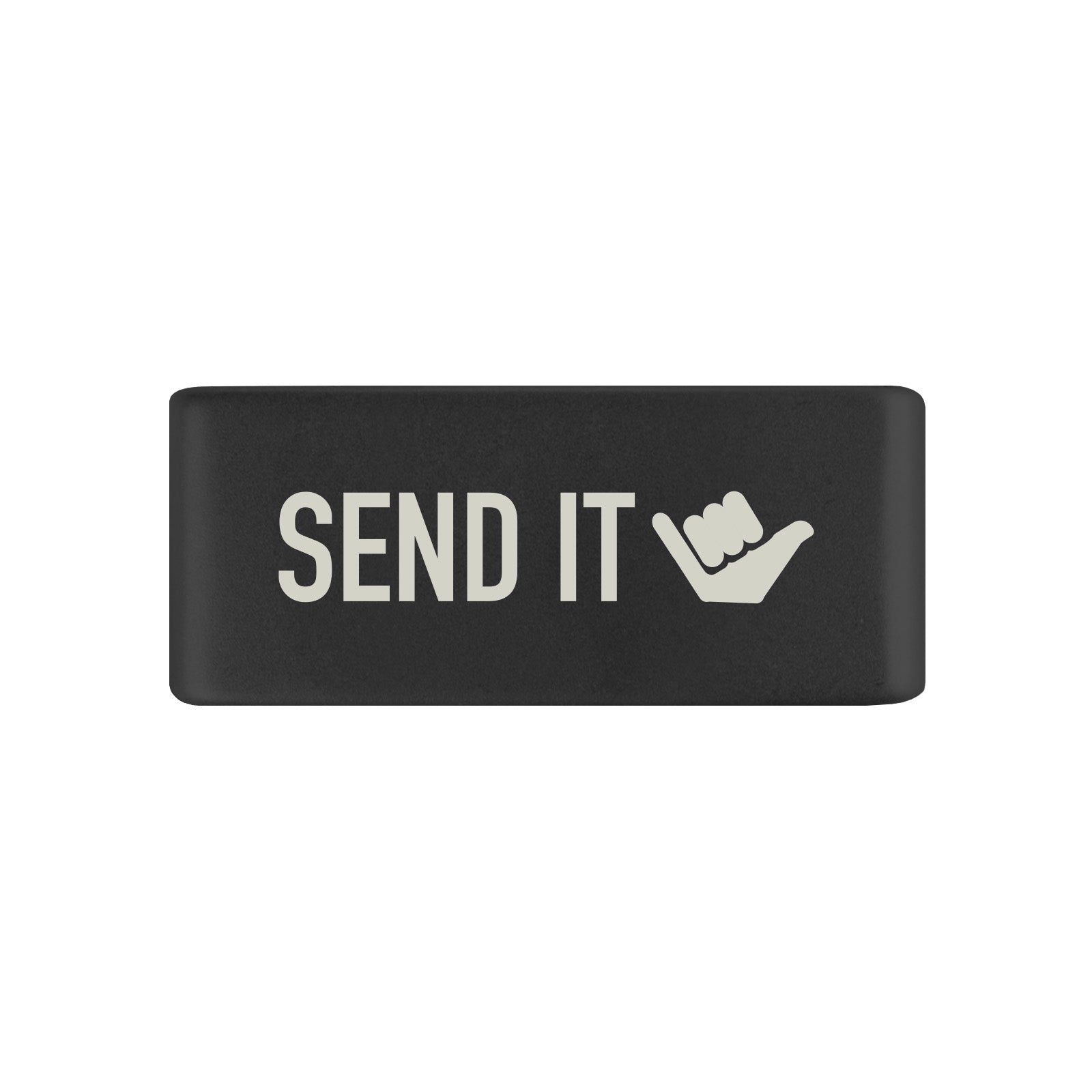 Send It Badge Badge 13mm Graphite ROAD iD