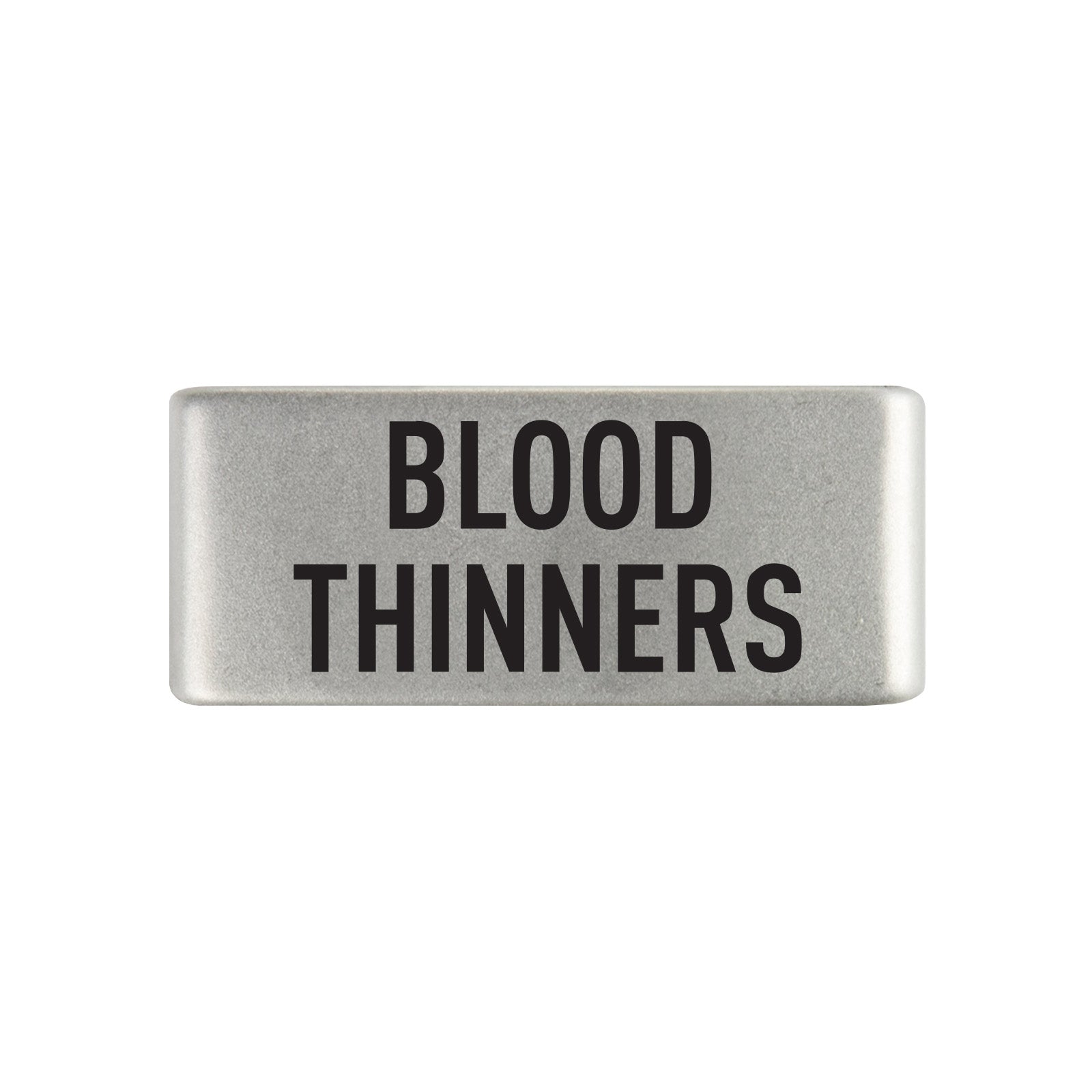 Blood Thinners Badge Badge 13mm Slate ROAD iD