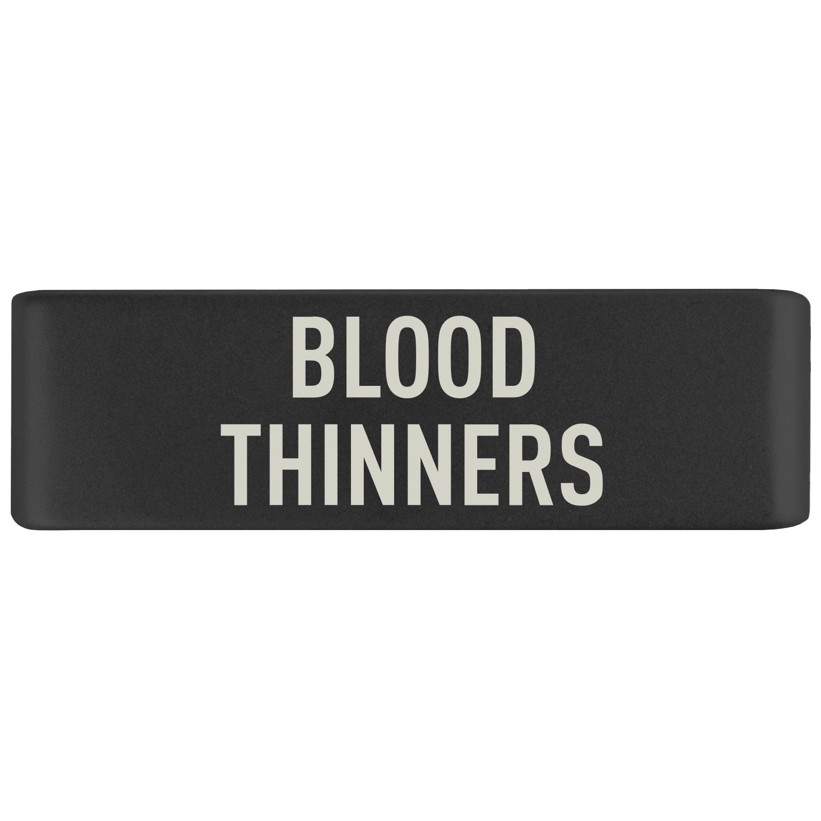 Blood Thinners Badge Badge 19mm Graphite ROAD iD