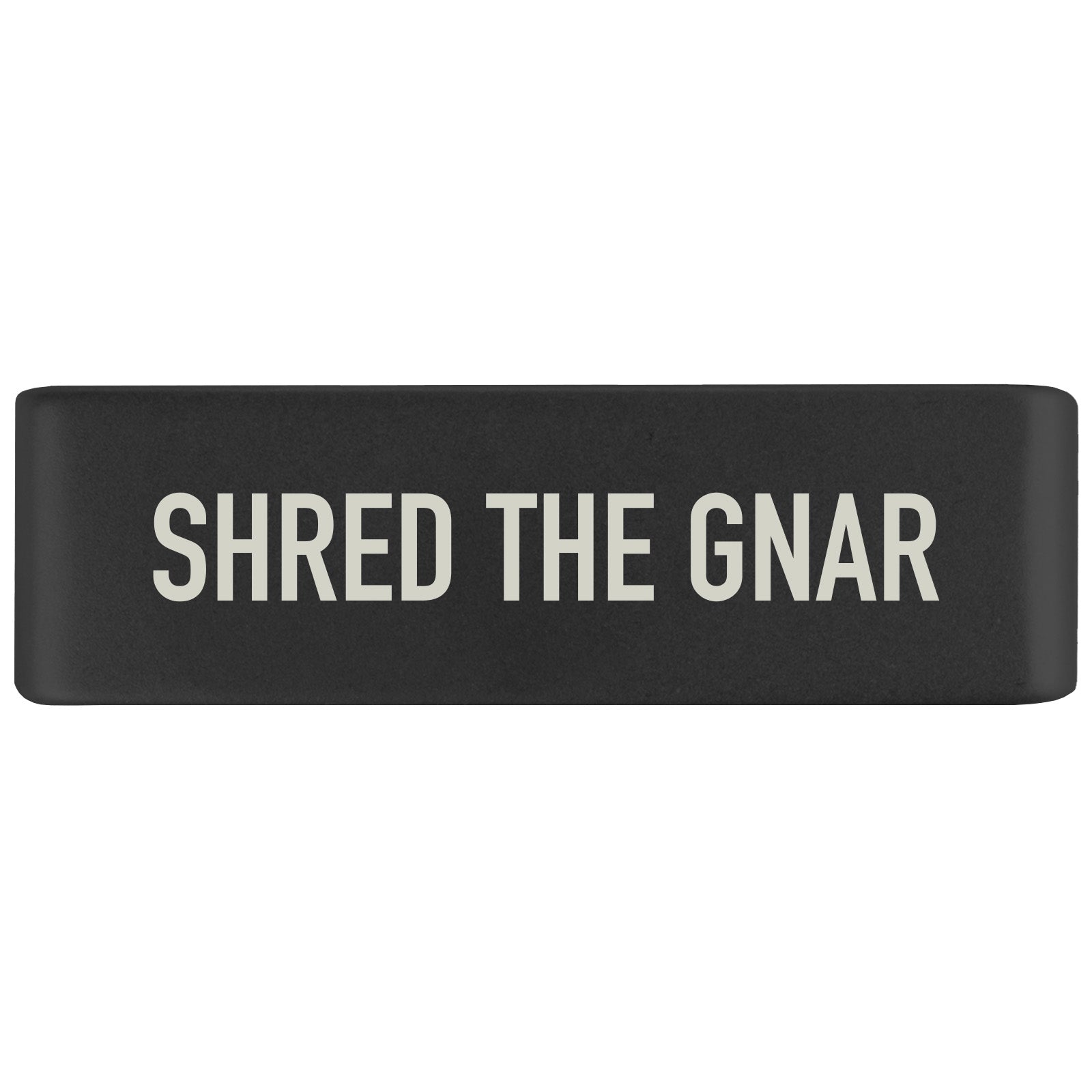 Shred the Gnar Badge Badge 19mm Graphite ROAD iD