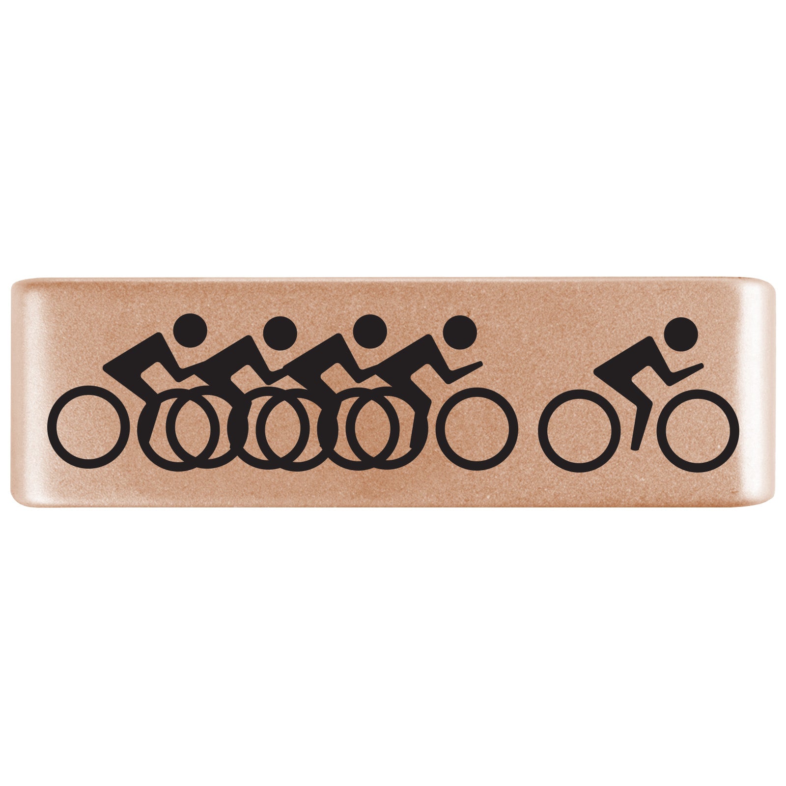 Peloton Badge Badge 19mm Rose Gold ROAD iD