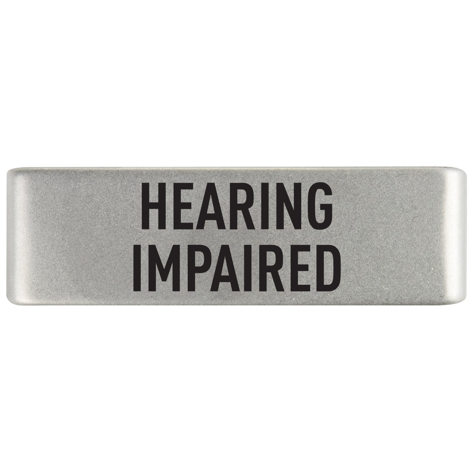 Hearing Impaired Badge Badge 19mm Slate ROAD iD