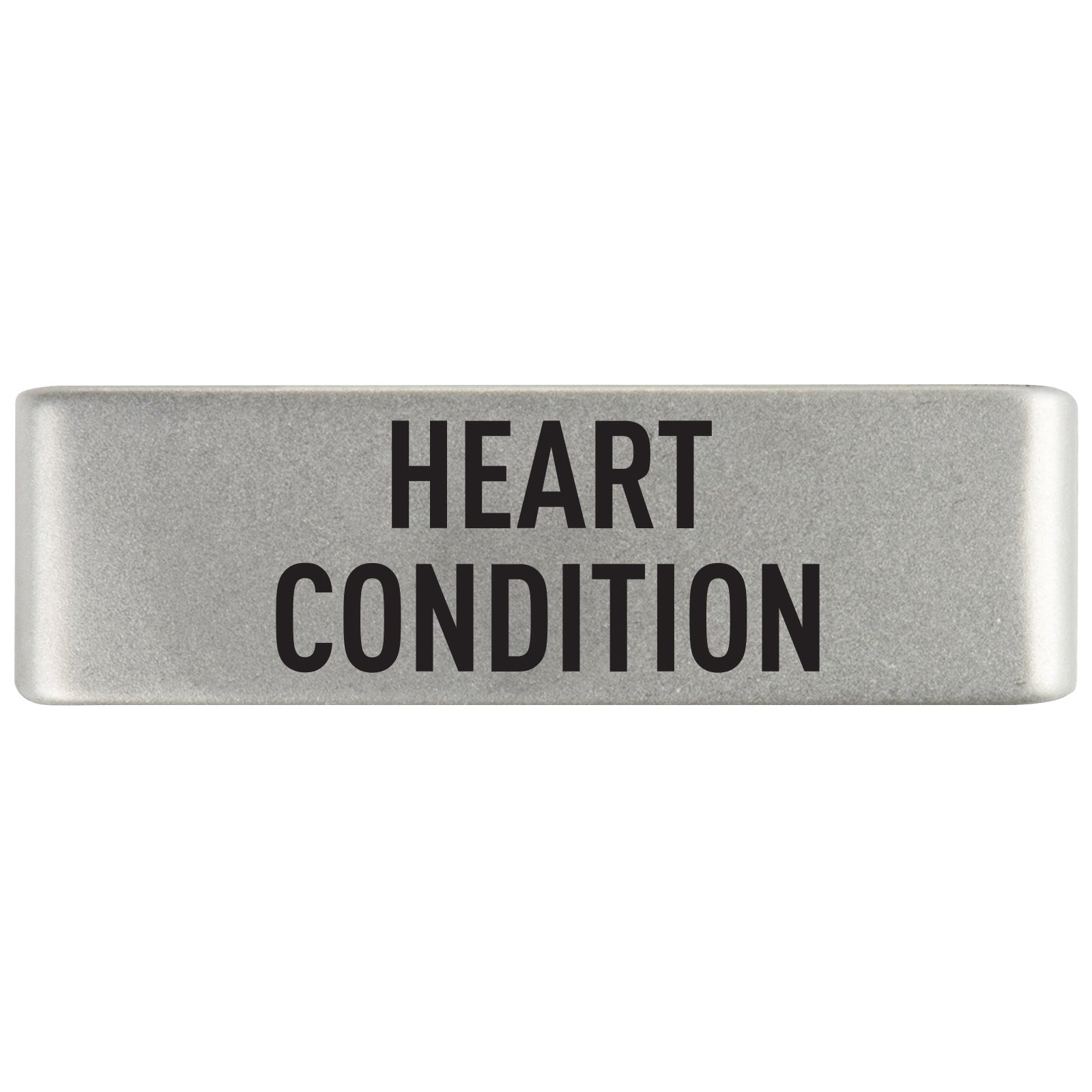 Heart Condition Badge Badge 19mm Slate ROAD iD