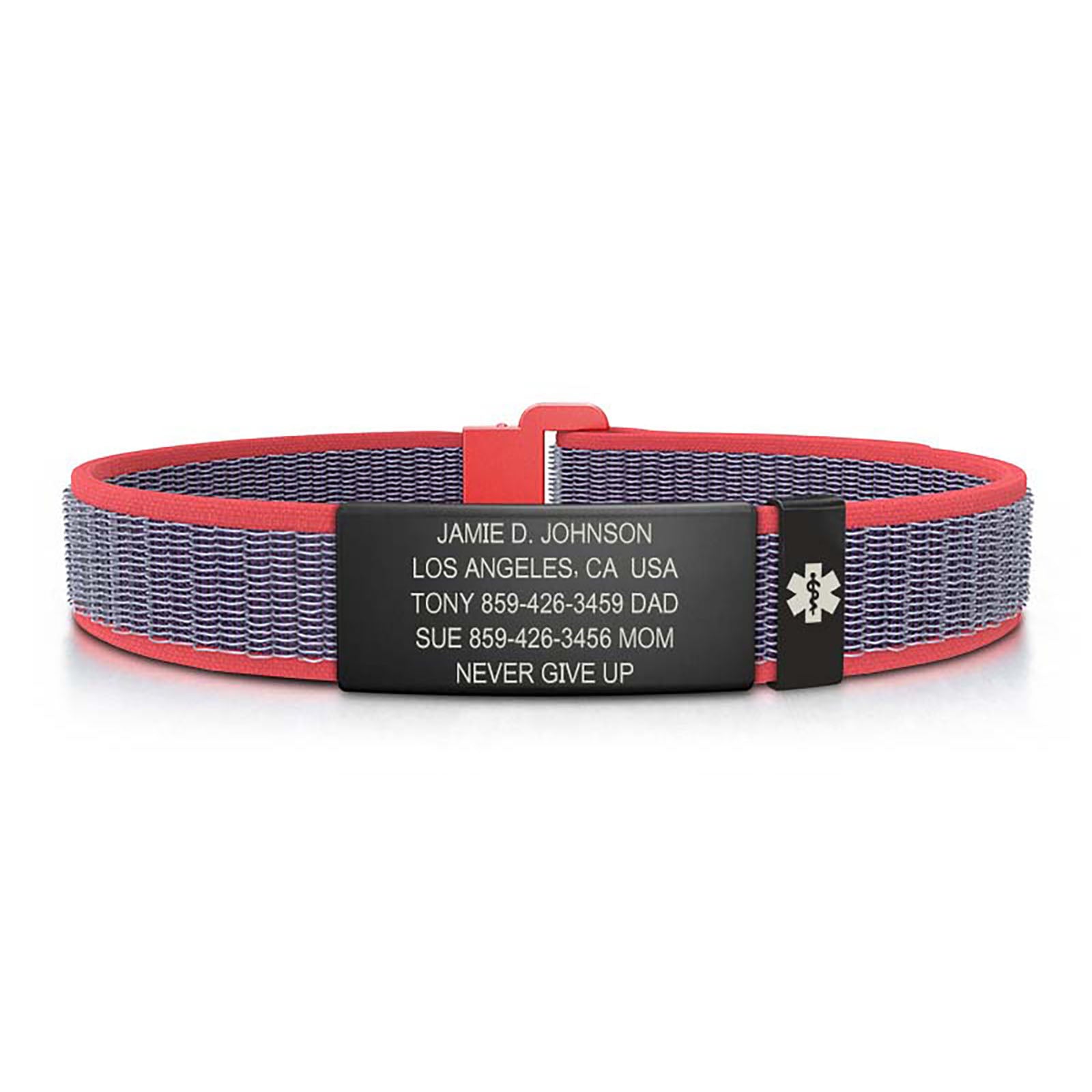 Nylon Loop Medical ID - ML ID 13mm - ROAD iD