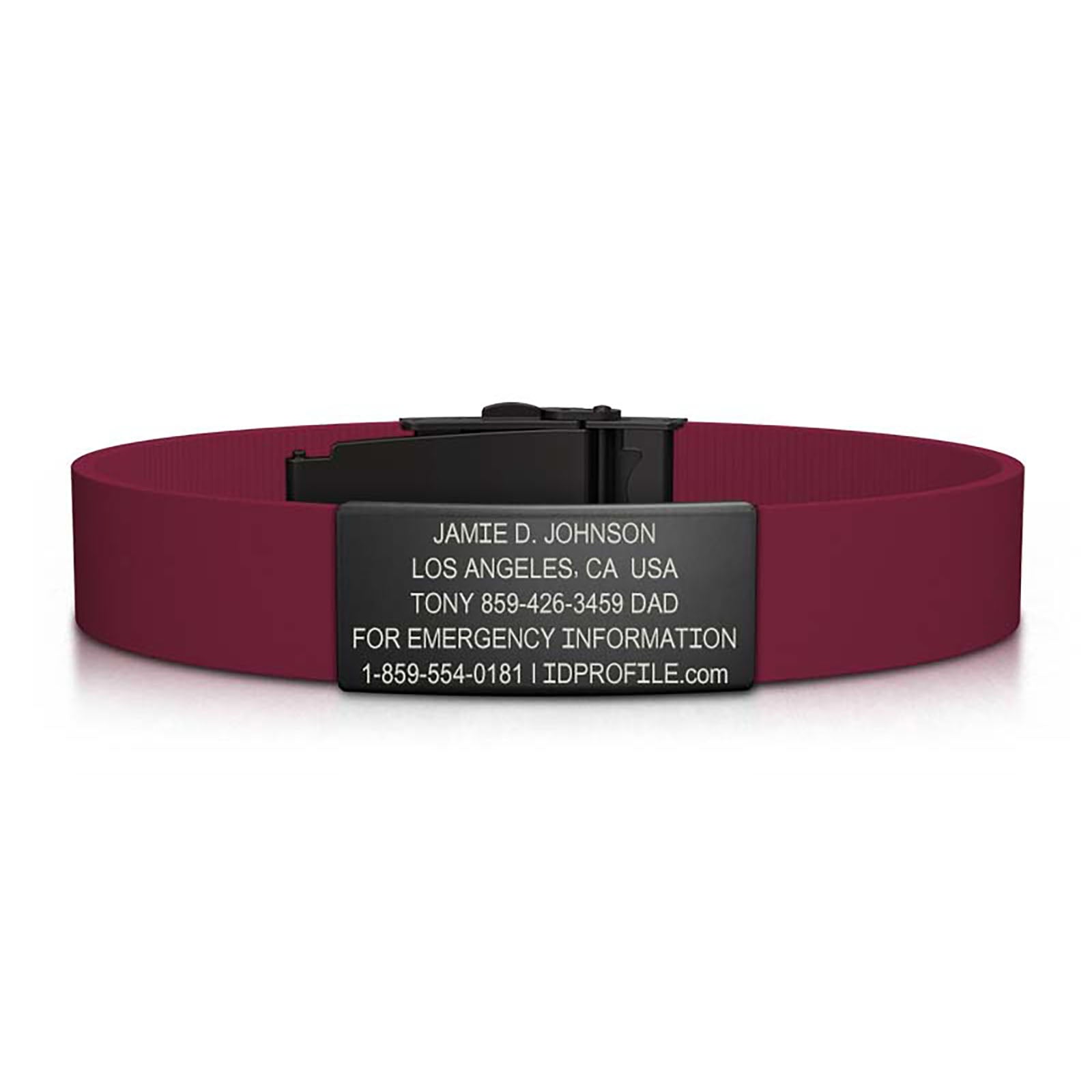 13mm / Graphite / Classic | Merlot